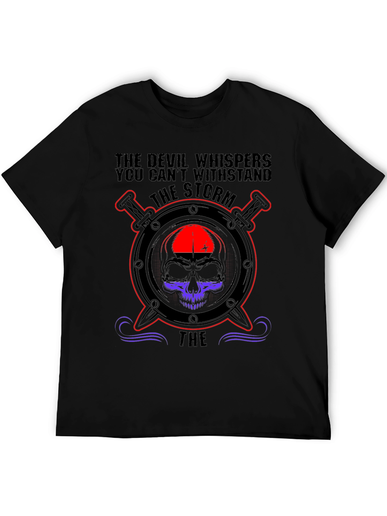Storm Skull Graphic T-Shirt