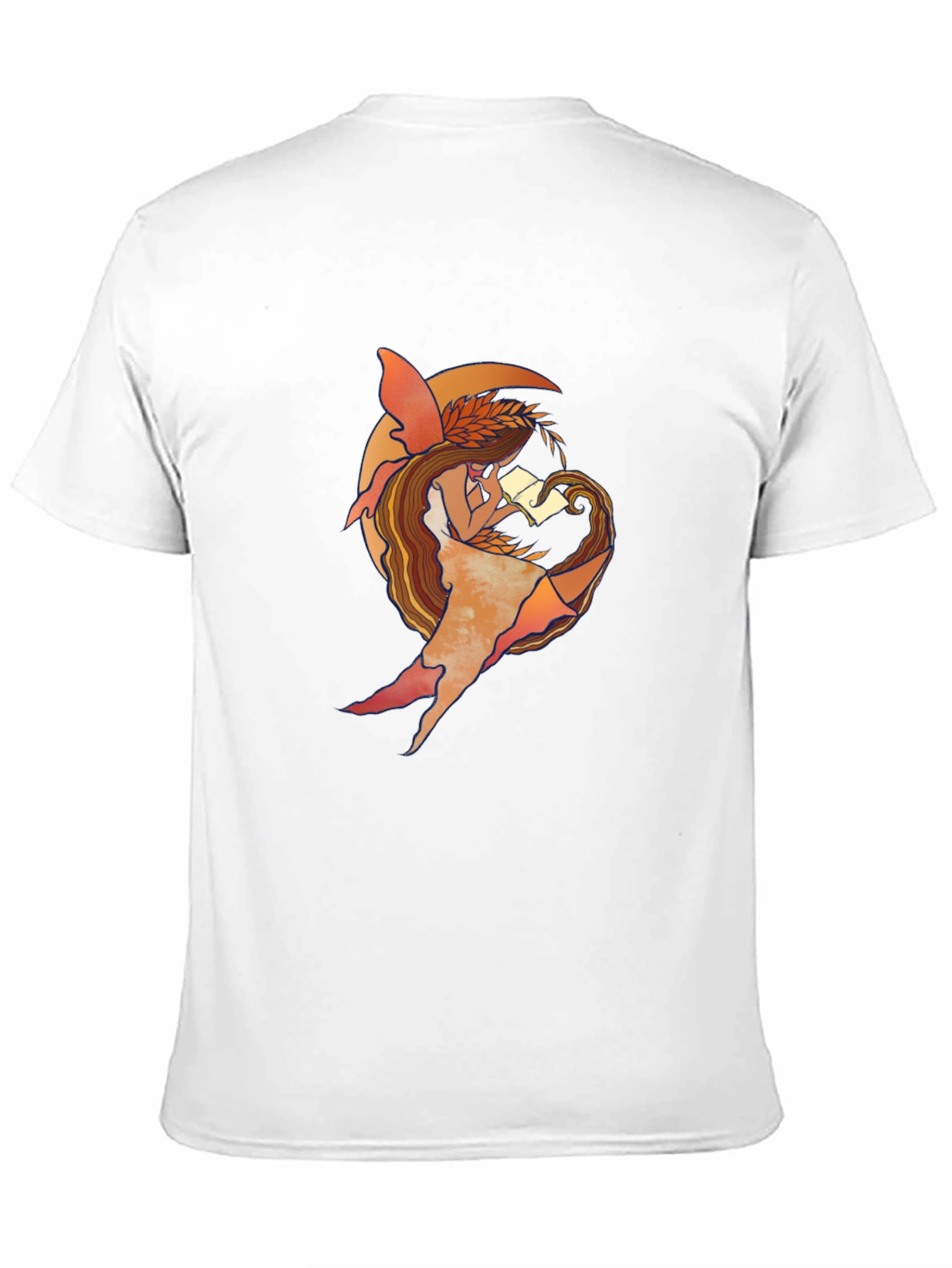 Fairy Reading T-Shirt - Unique Graphic Tee