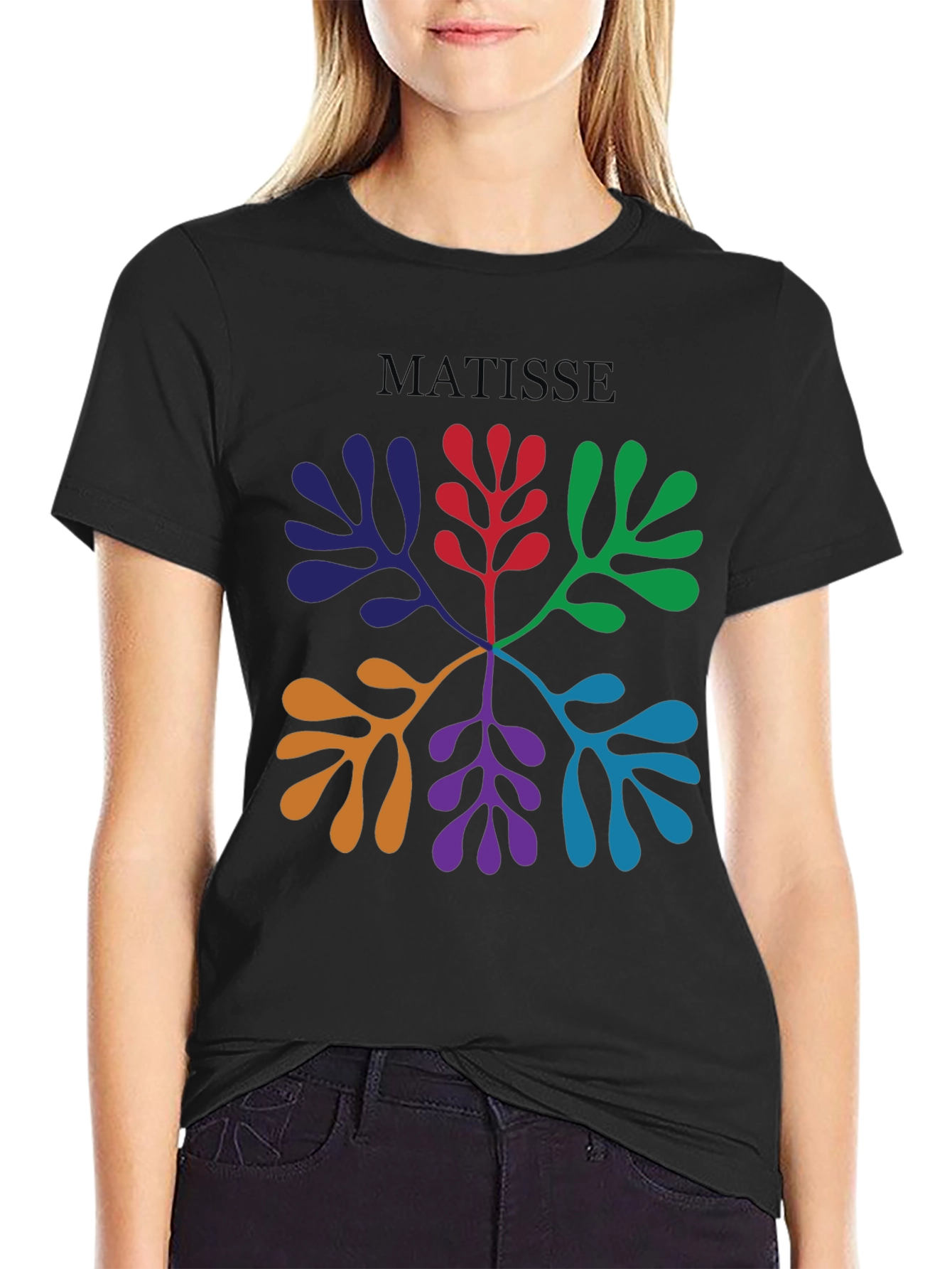 Matisse Inspired Graphic Tee - Stylish Abstract Art Shirt