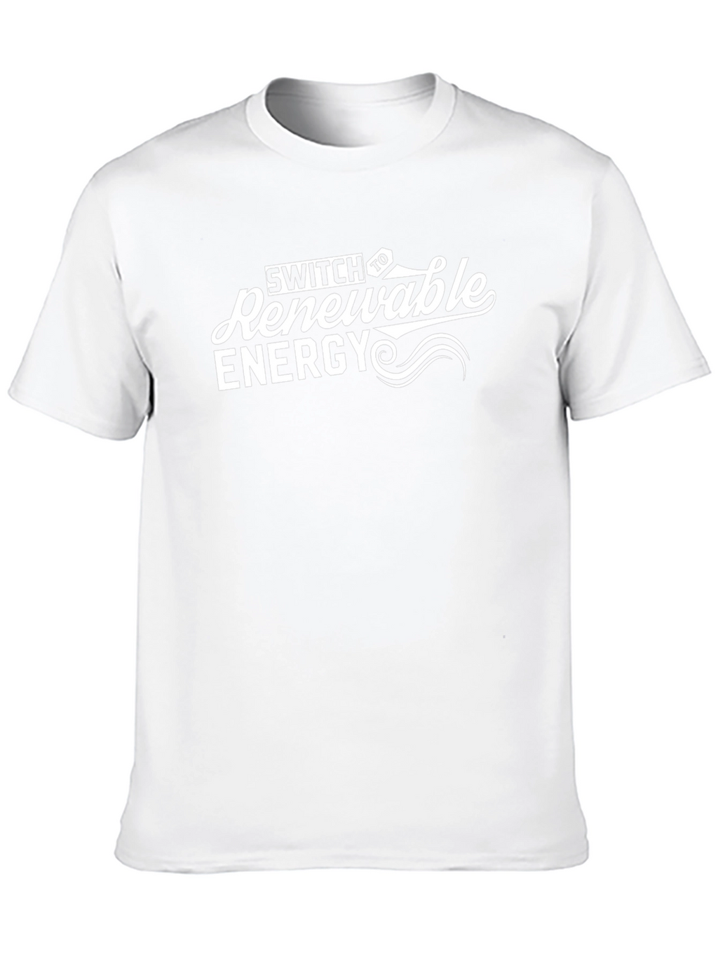 Renewable Energy T-Shirt - Eco Friendly Design
