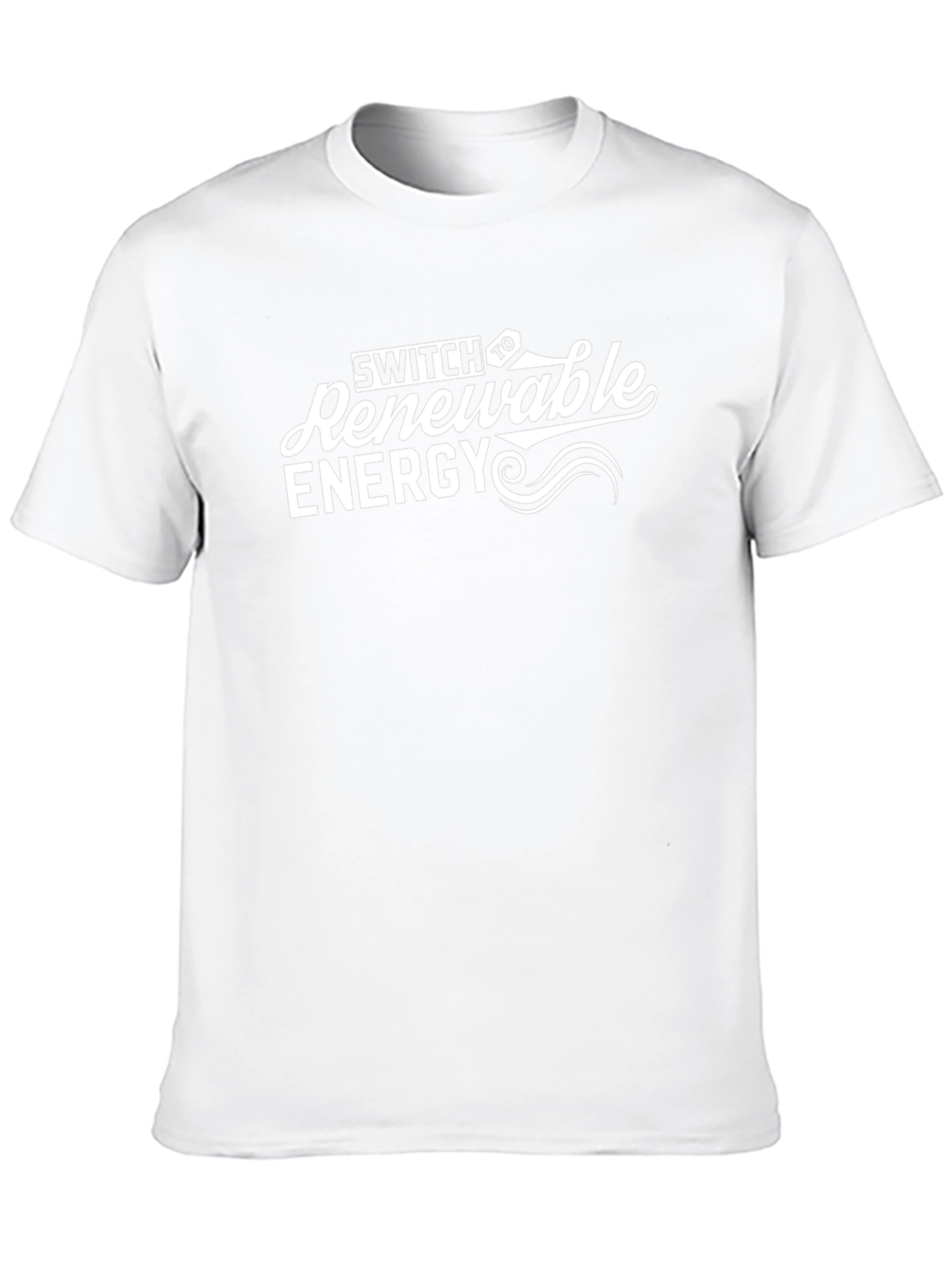 Renewable Energy T-Shirt - Eco Friendly Design