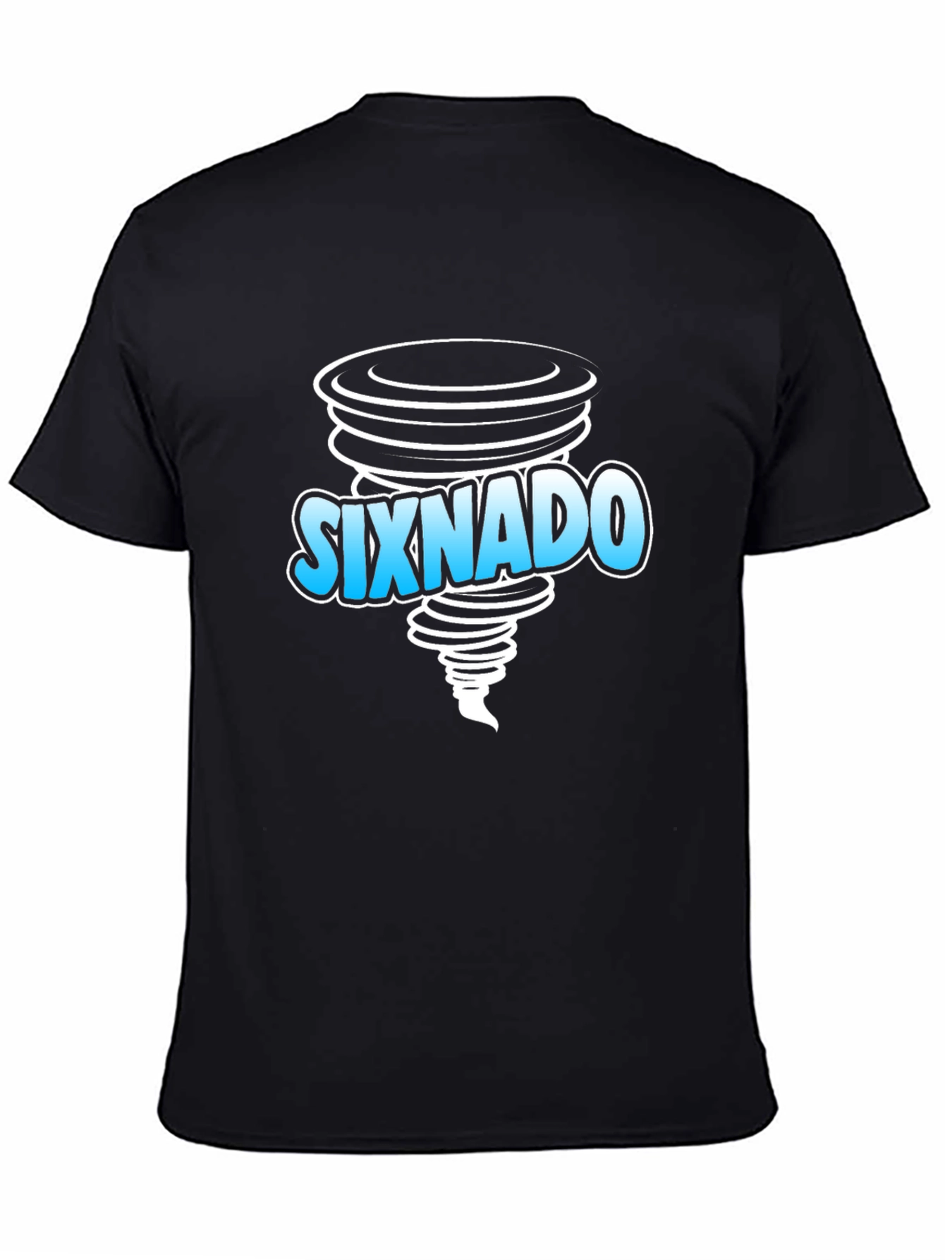 Sixnado Graphic T-Shirt - Black