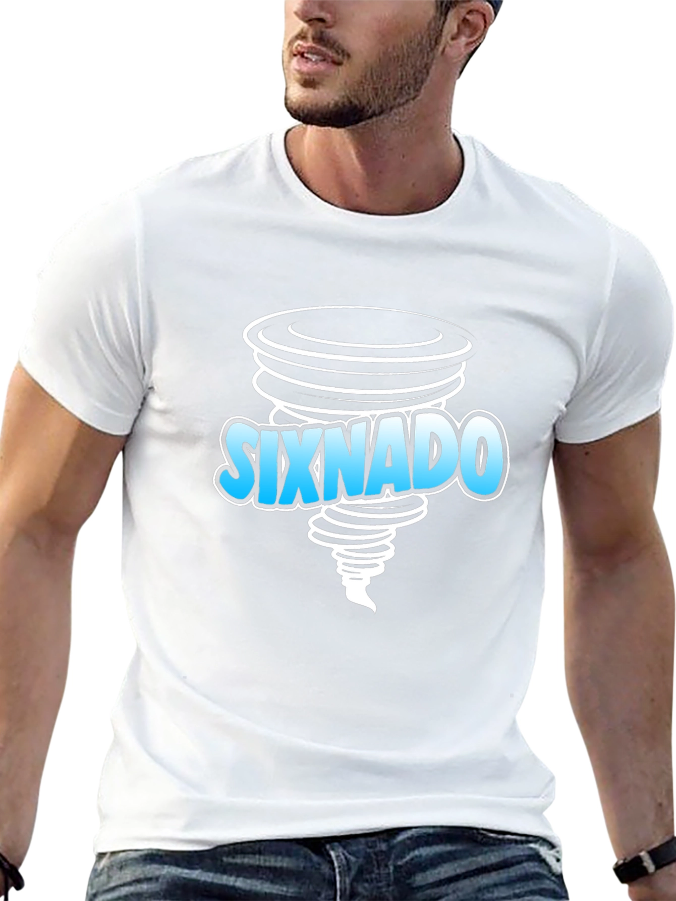 Sixnado Graphic T-Shirt - Black