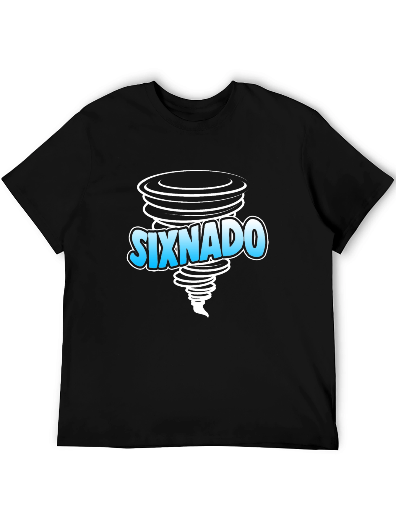 Sixnado Graphic T-Shirt - Black