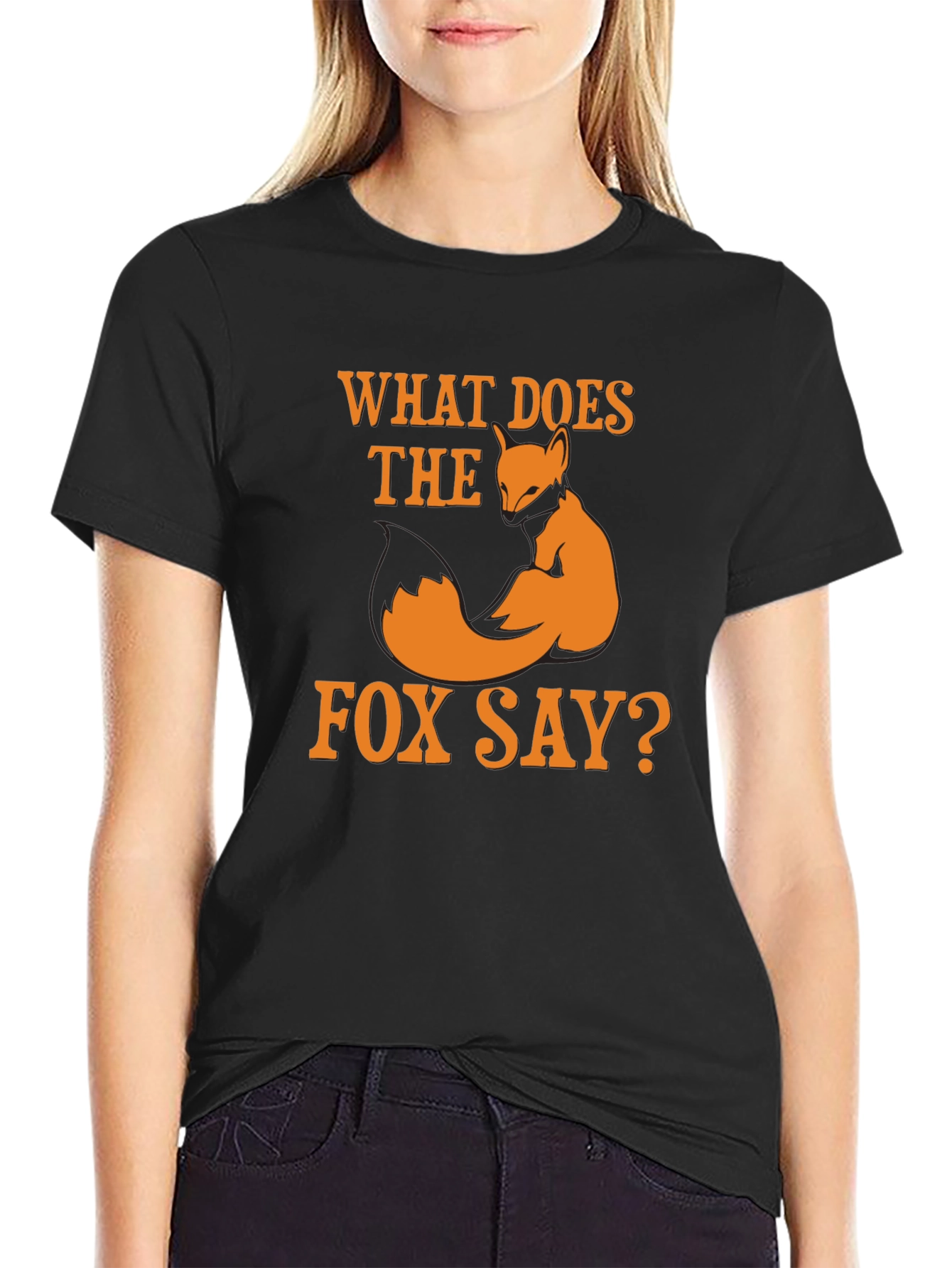 What Does The Fox Say T-Shirt - Funny Fox Design Tee