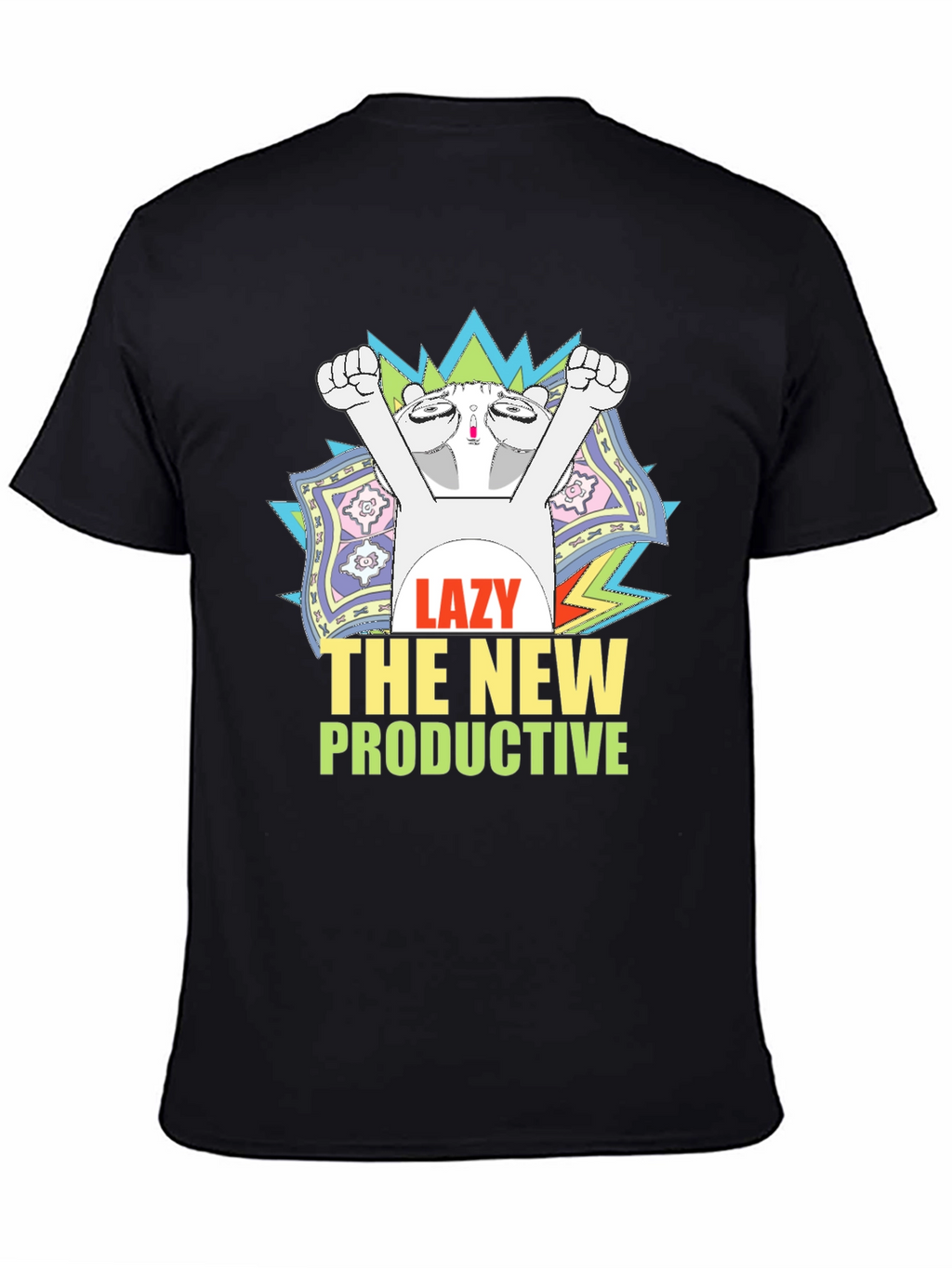 Lazy The New Productive Graphic Tee