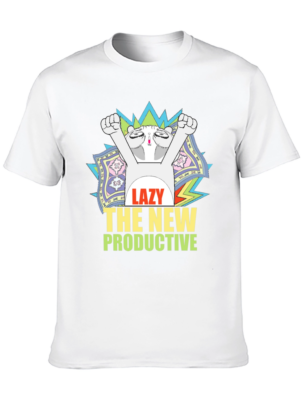 Lazy The New Productive Graphic Tee