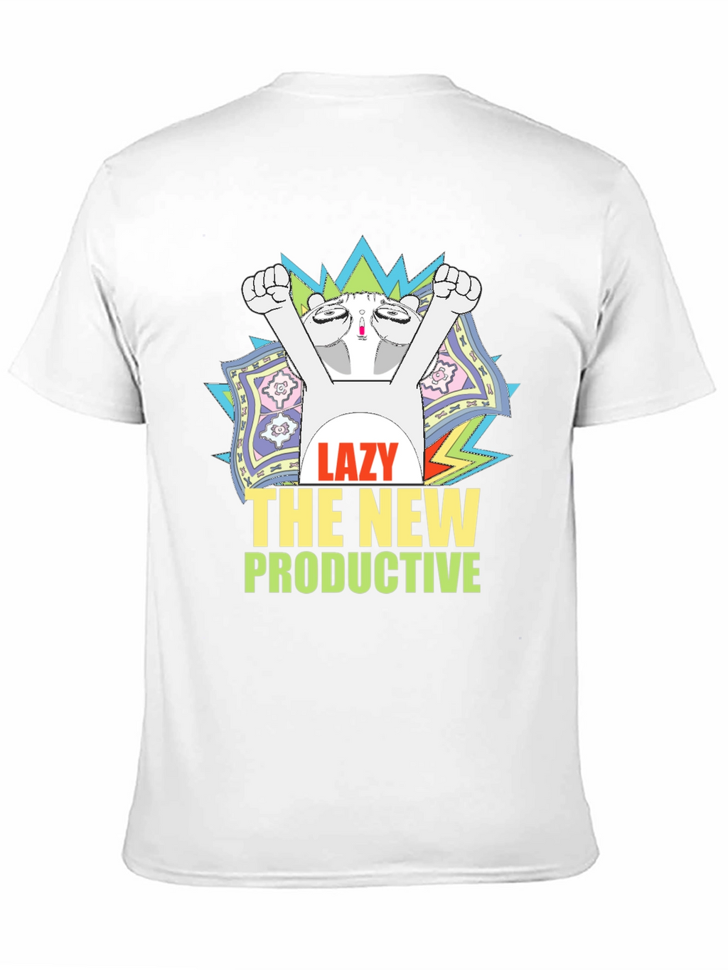 Lazy The New Productive Graphic Tee