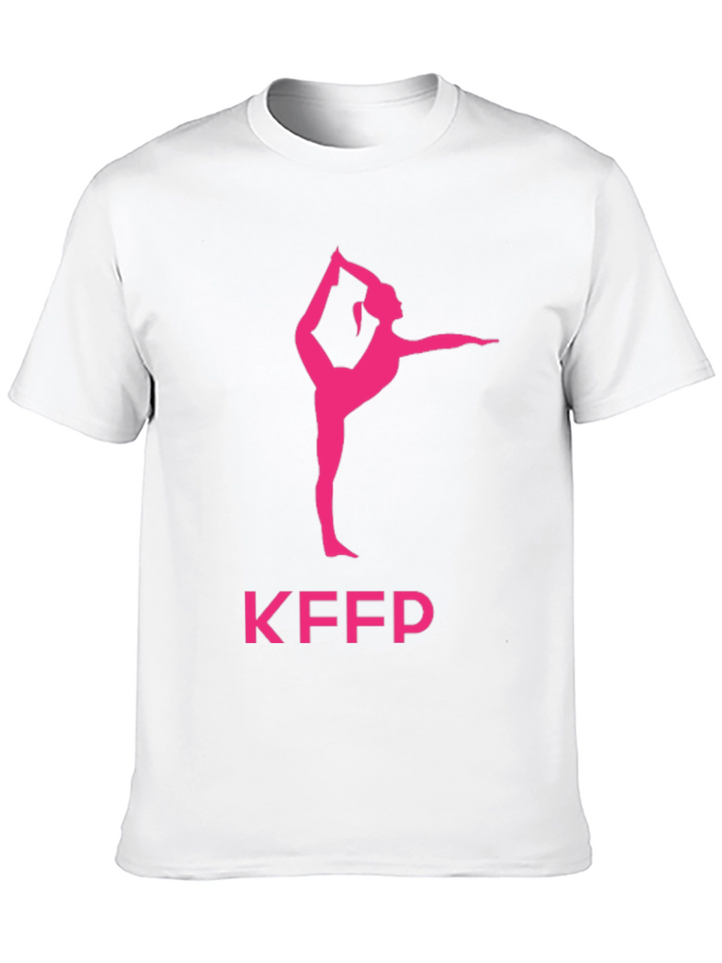 Yoga Pose Graphic Tee - KFPP Black T-Shirt