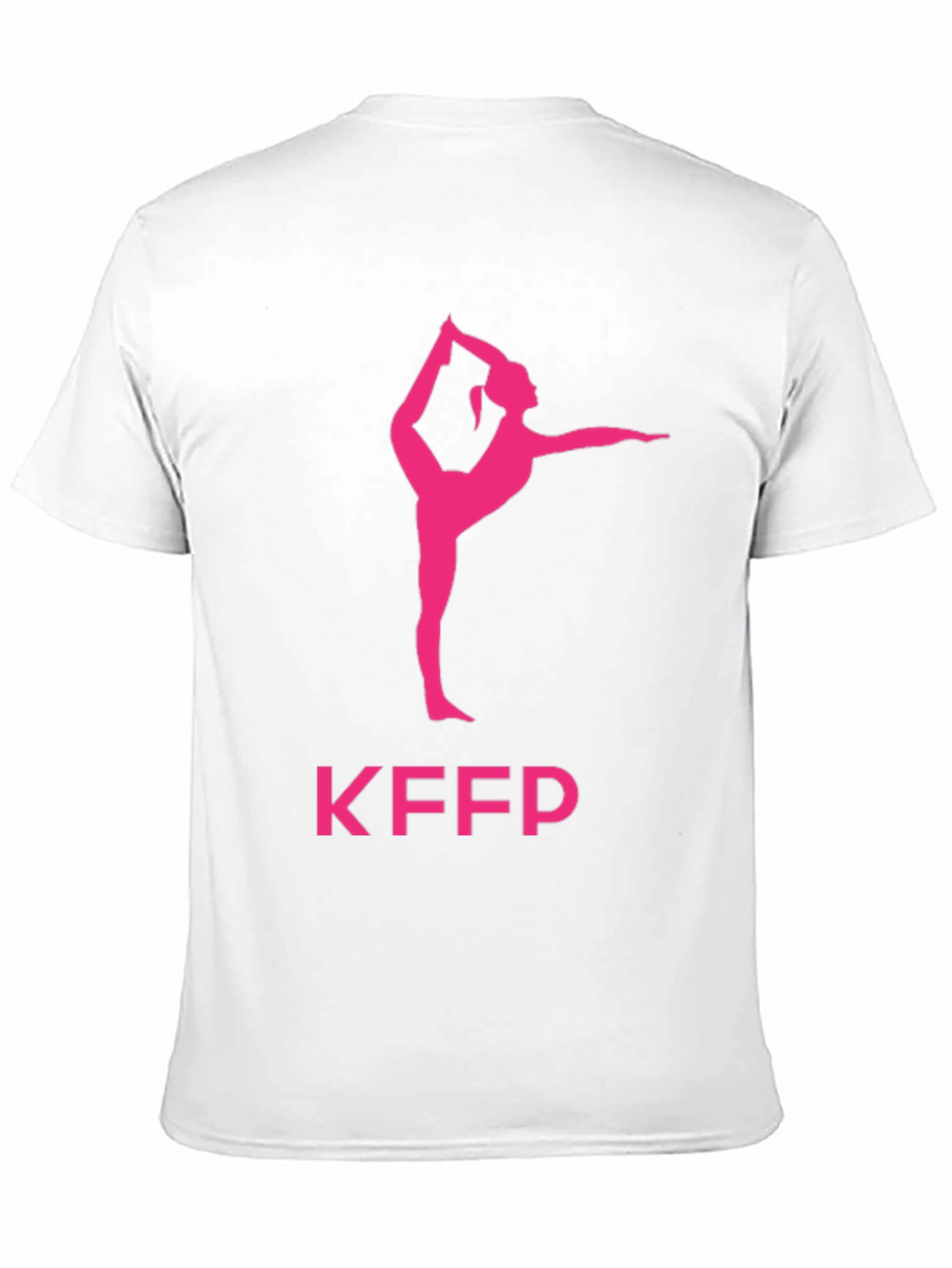 Yoga Pose Graphic Tee - KFPP Black T-Shirt