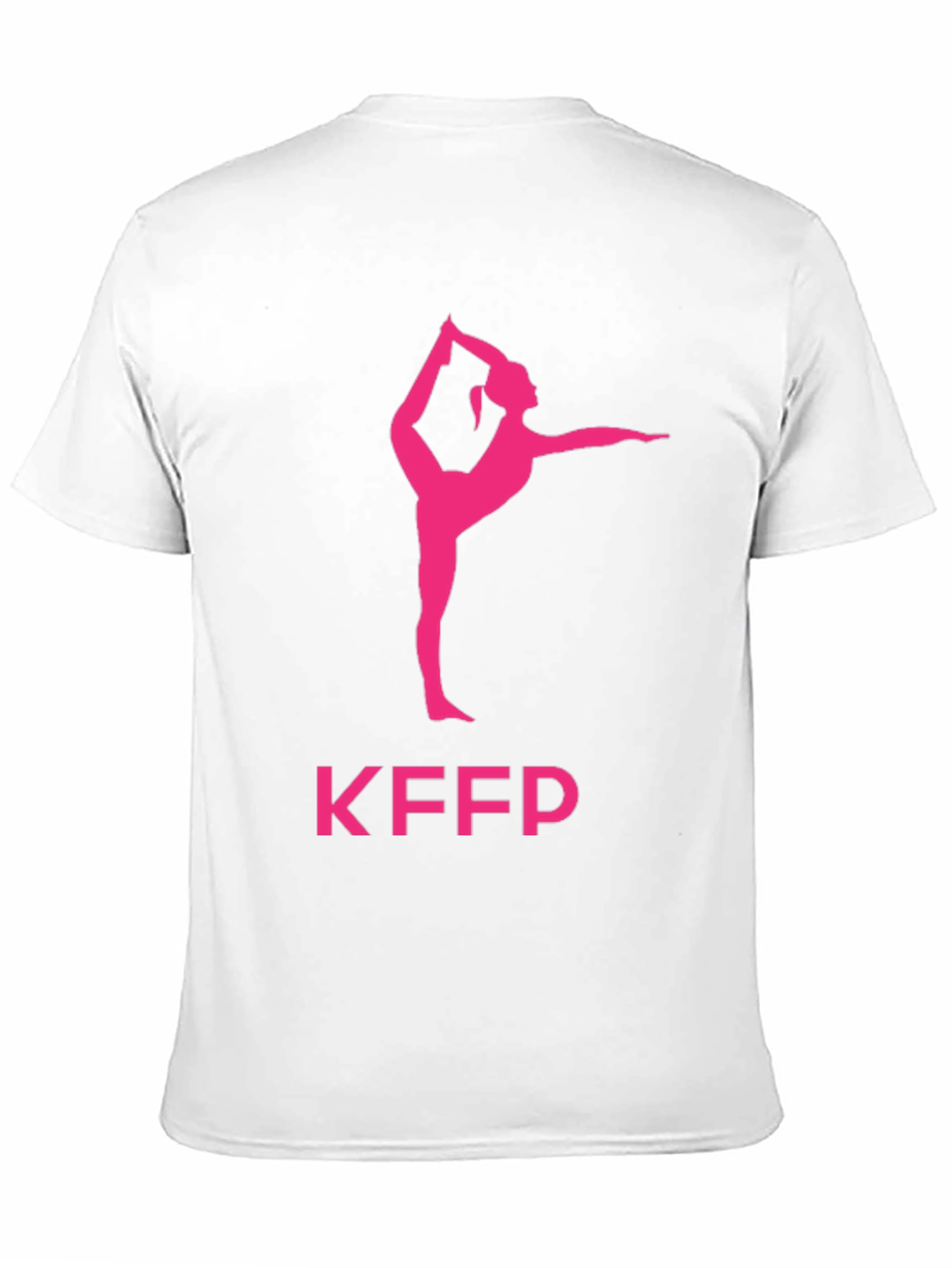 Yoga Pose Graphic Tee - KFPP Black T-Shirt