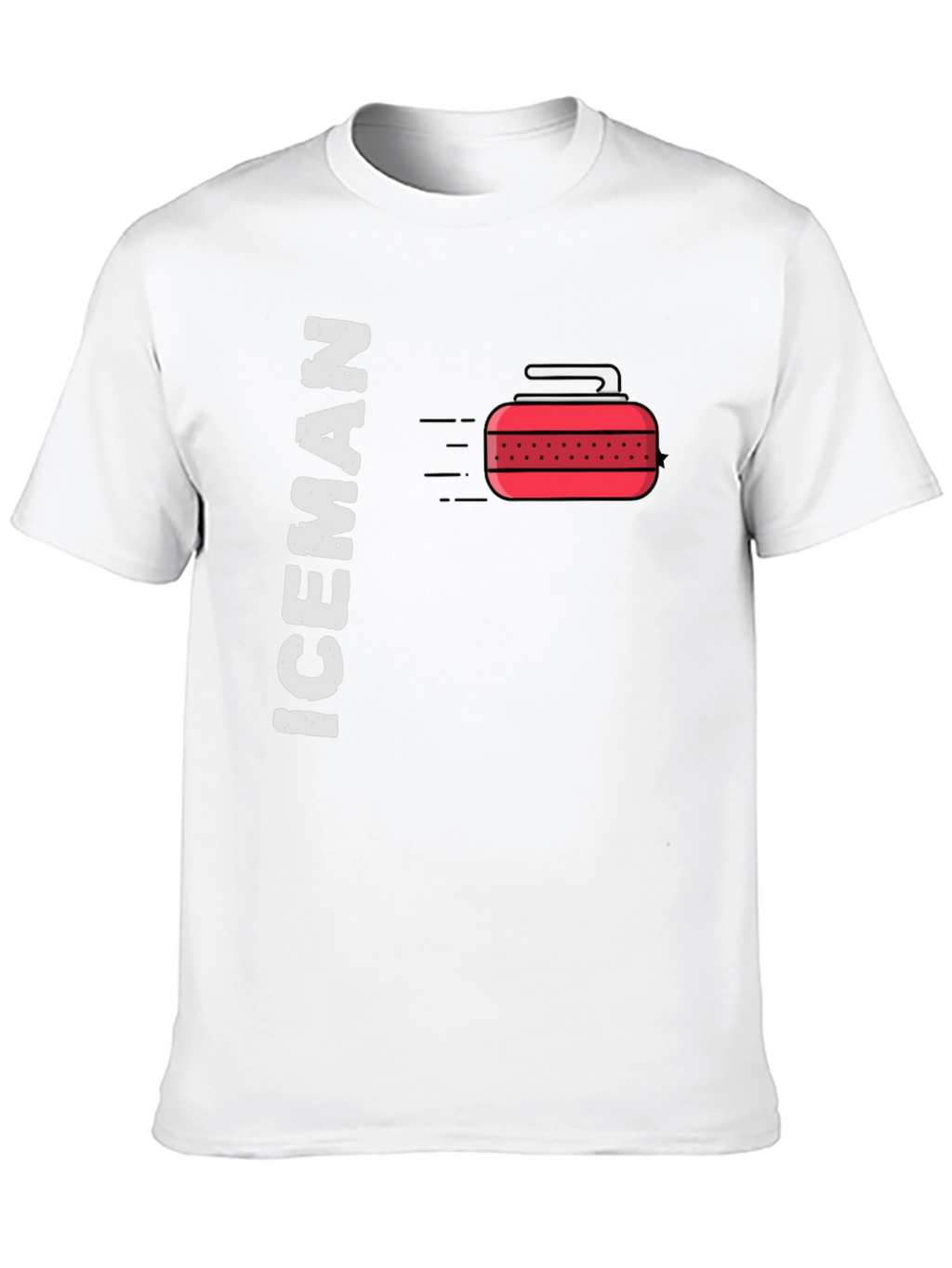 Iceman Curling T-Shirt - Sports Tee