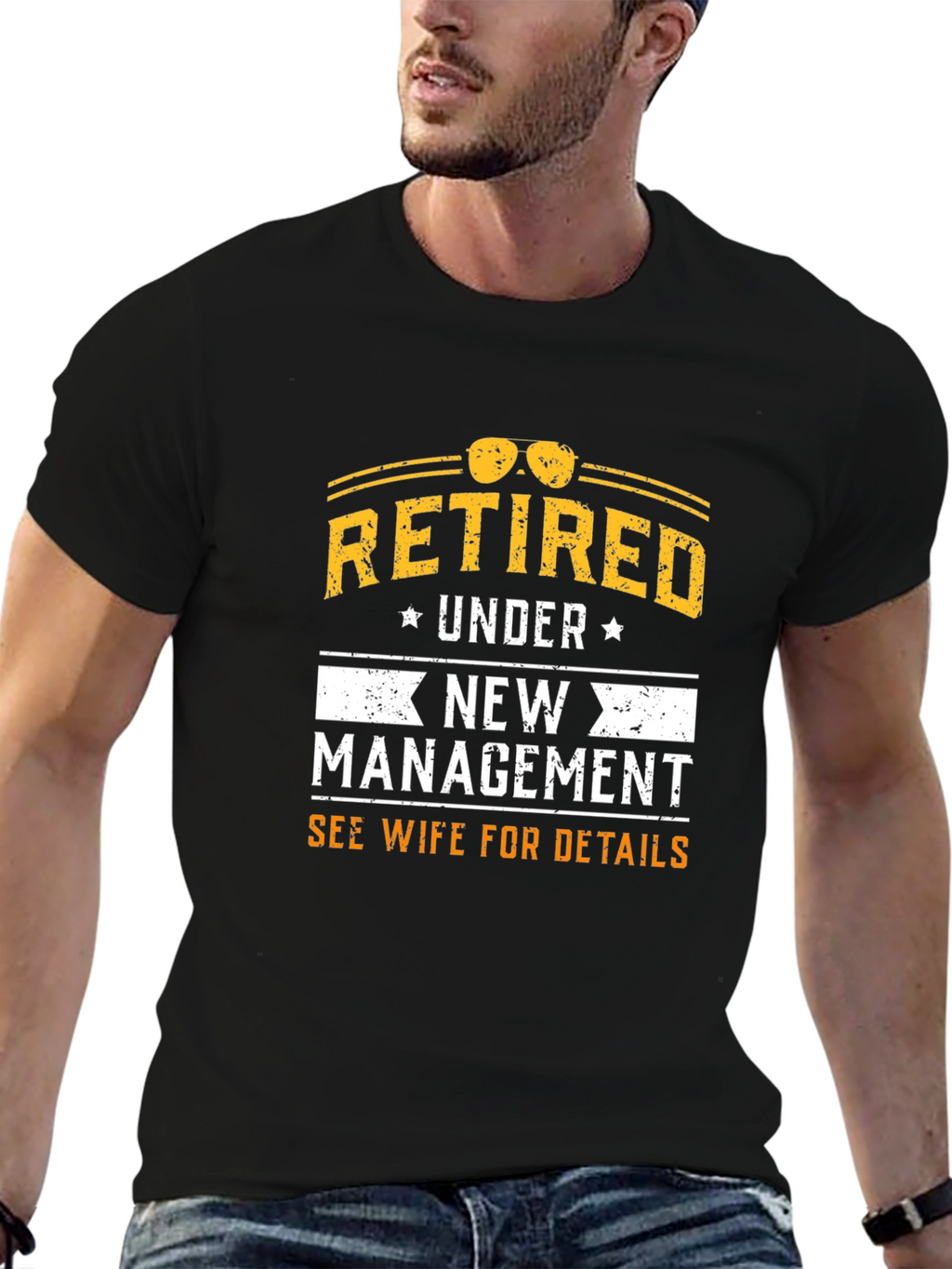 Retired Under New Management T-Shirt