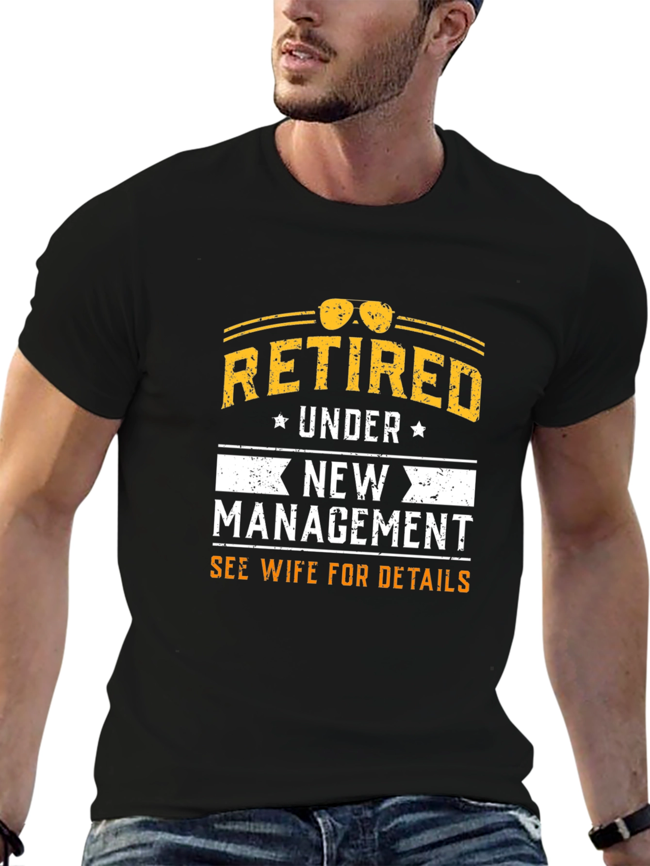 Retired Under New Management T-Shirt