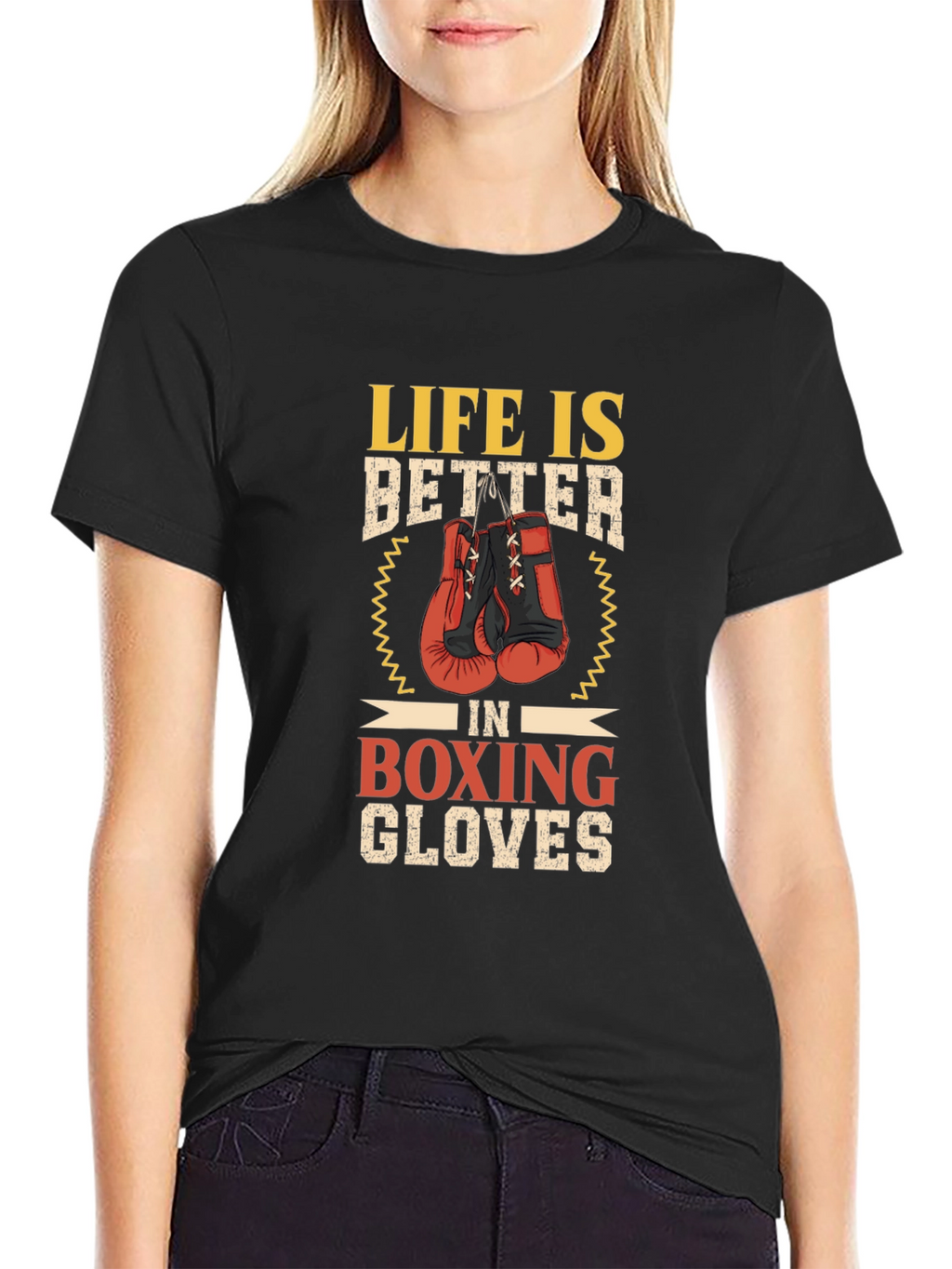 Boxing Gloves Graphic T-Shirt