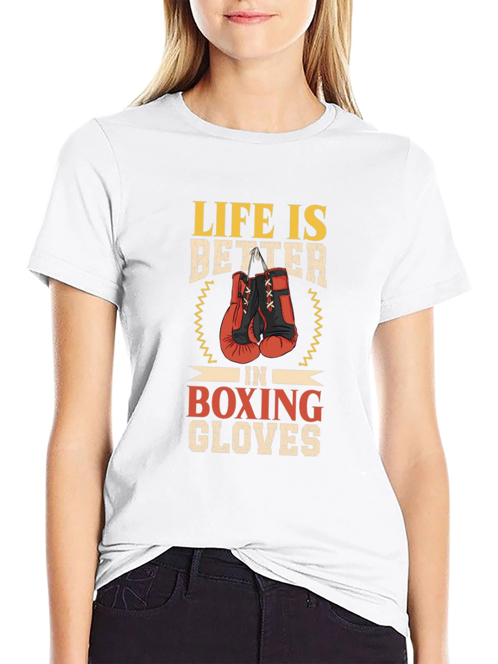 Boxing Gloves Graphic T-Shirt