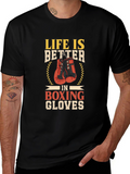 Boxing Gloves Graphic T-Shirt