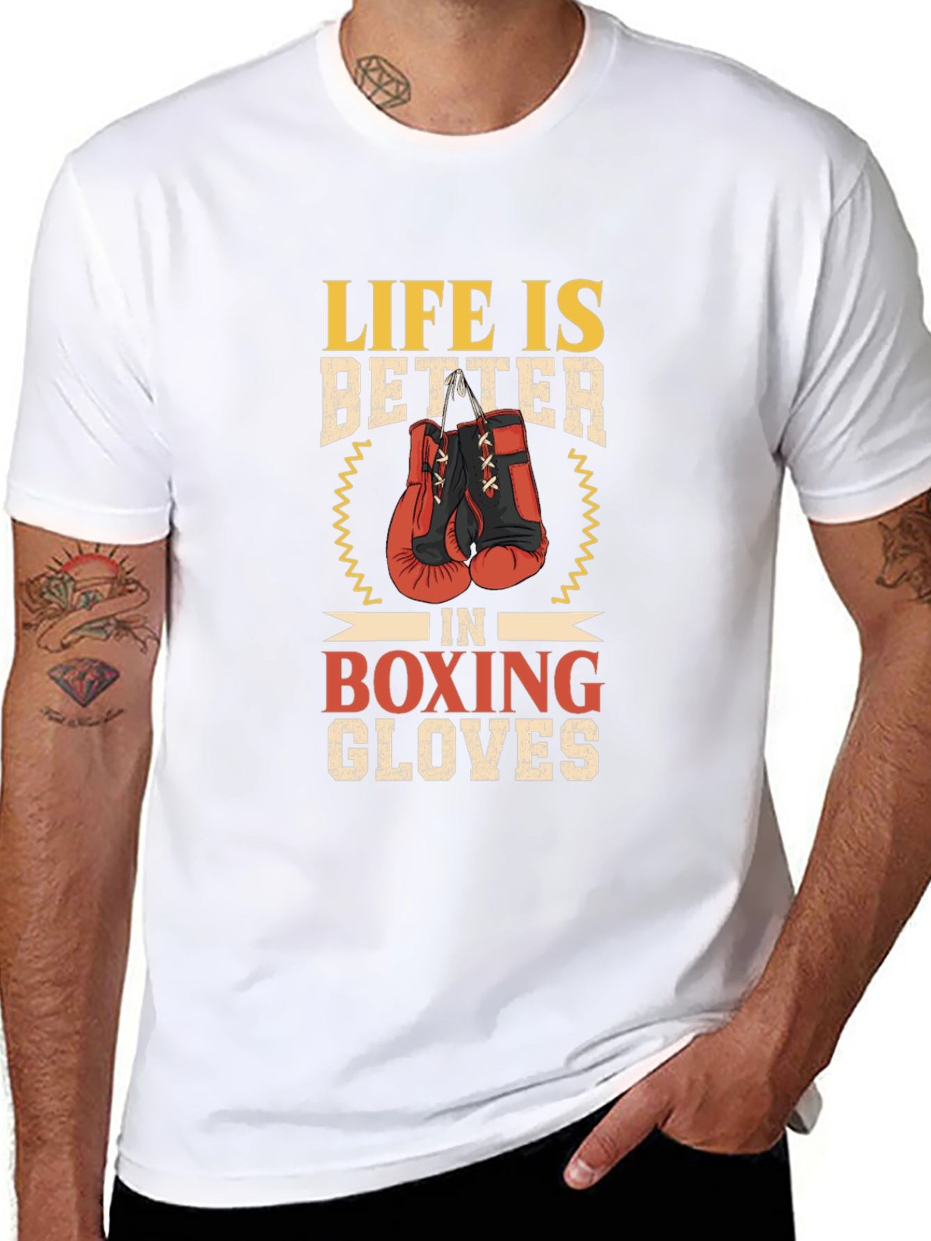 Boxing Gloves Graphic T-Shirt
