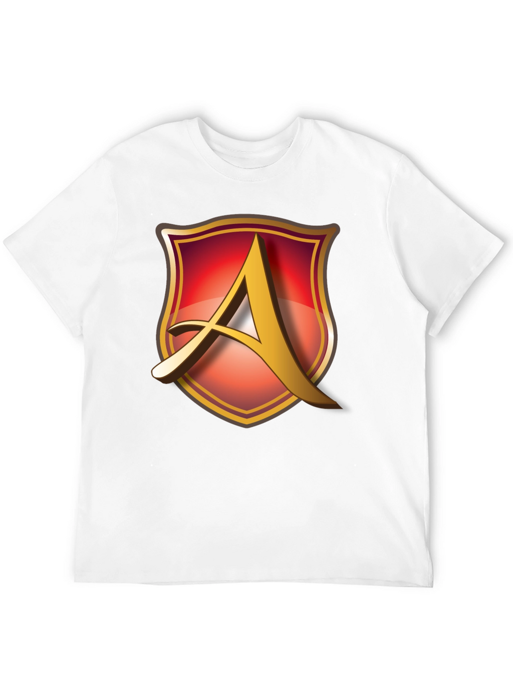 Shield A Logo Black T-Shirt