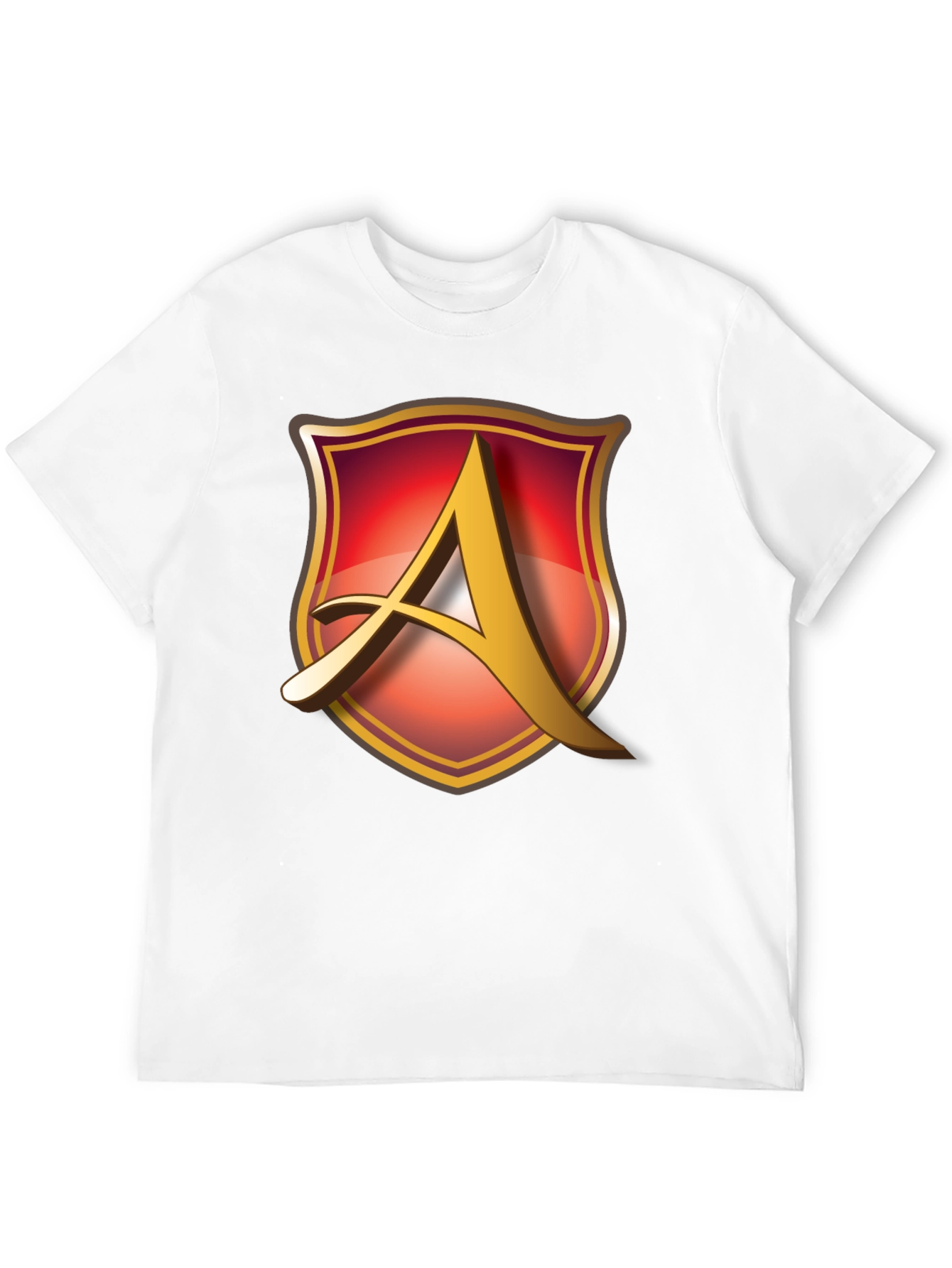 Shield A Logo Black T-Shirt