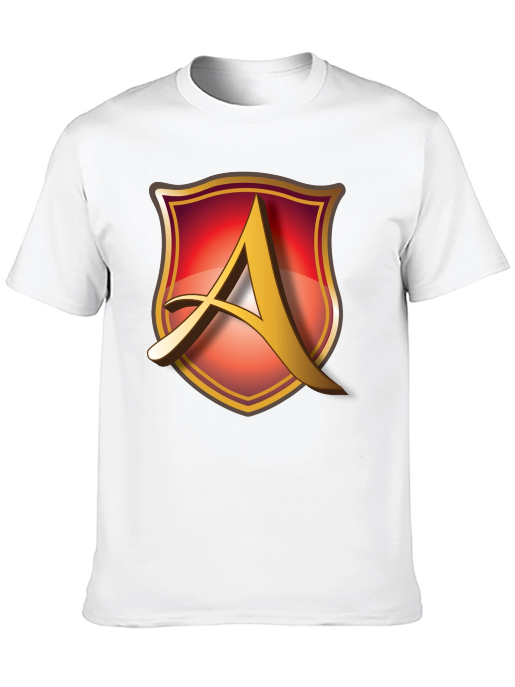 Shield A Logo Black T-Shirt