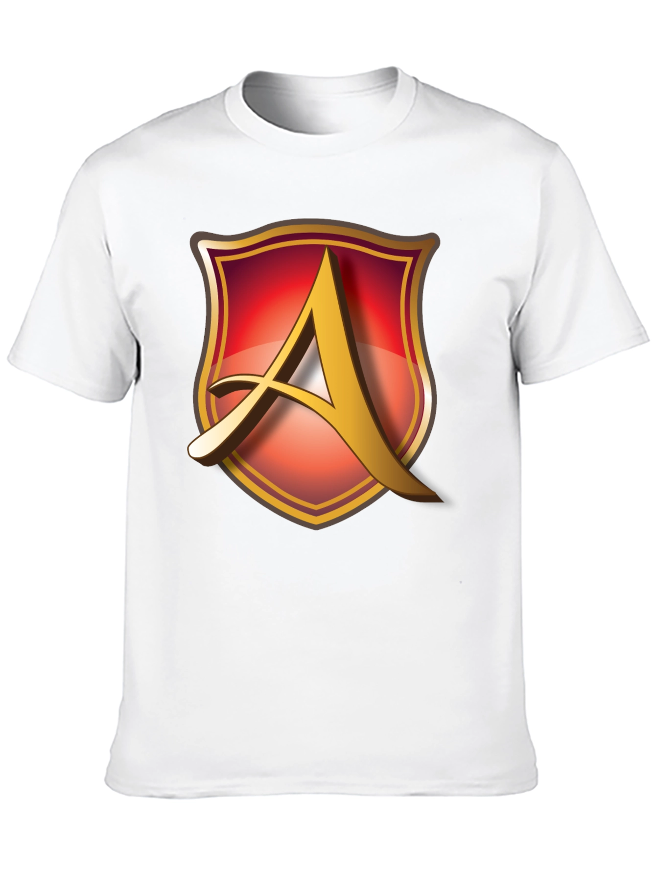 Shield A Logo Black T-Shirt