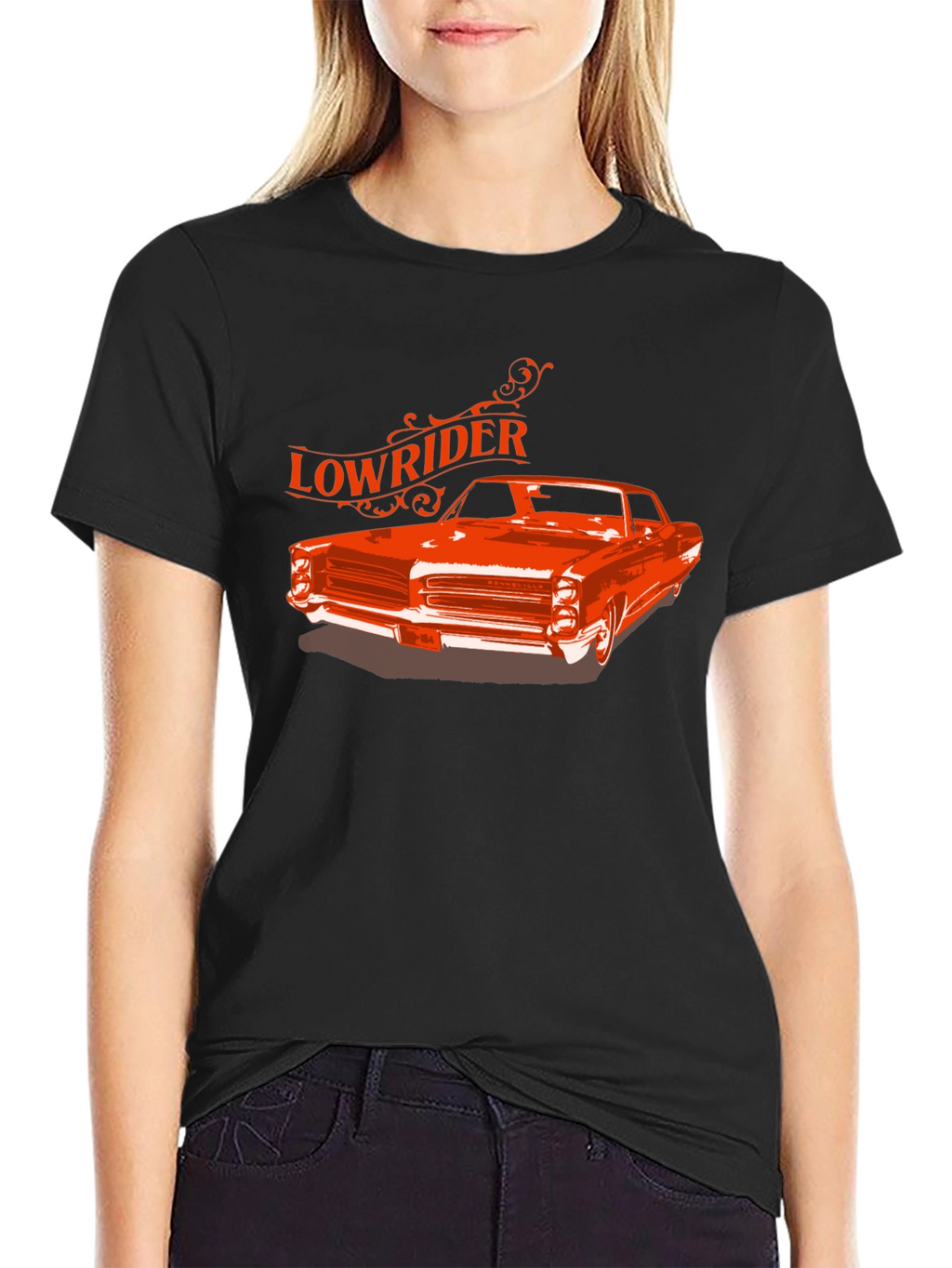 Lowrider Car Graphic Tee - Classic Ride Style