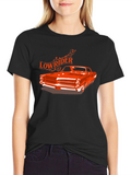 Lowrider Car Graphic Tee - Classic Ride Style