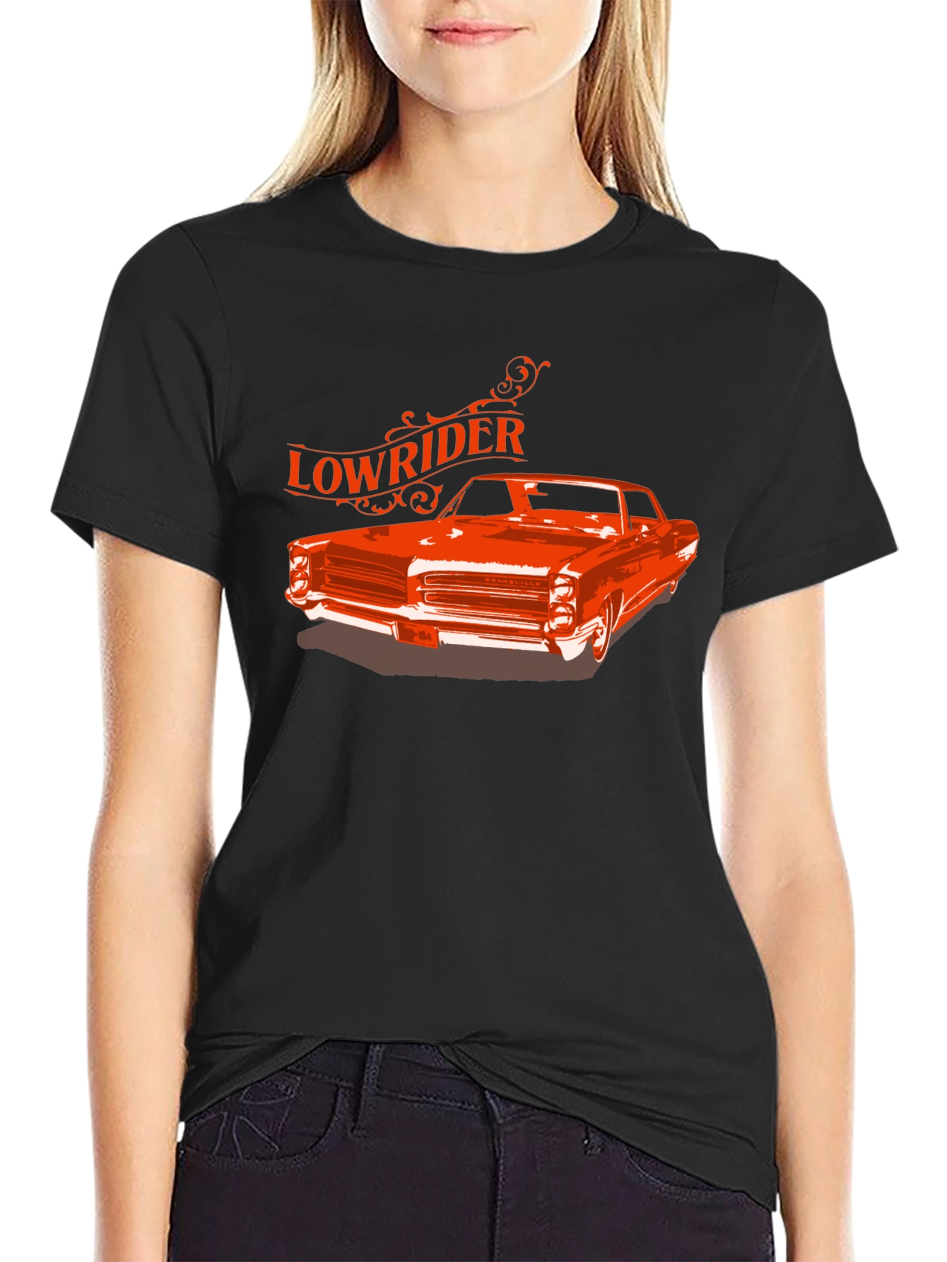 Lowrider Car Graphic Tee - Classic Ride Style