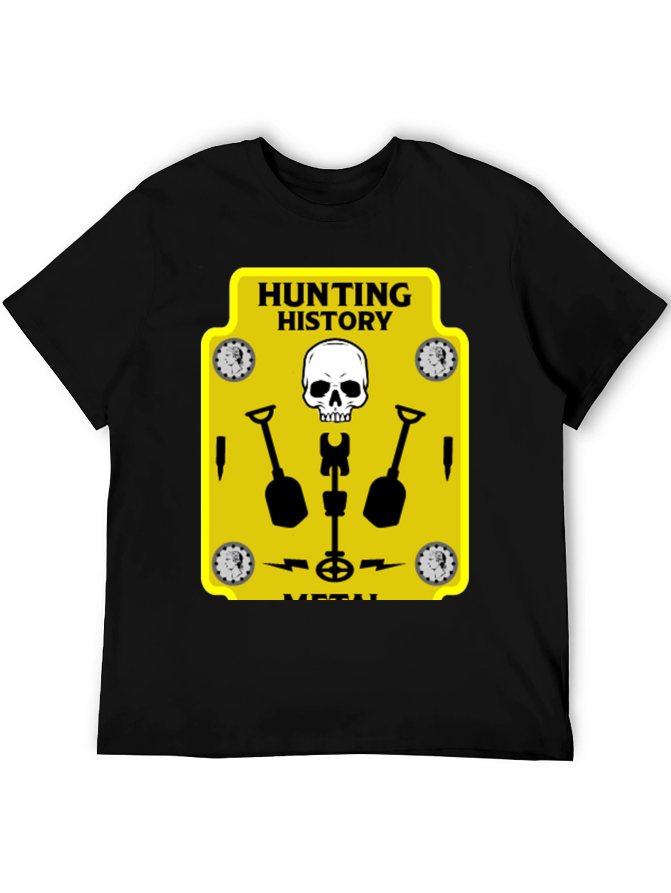 Hunting History Metal Detector T-Shirt