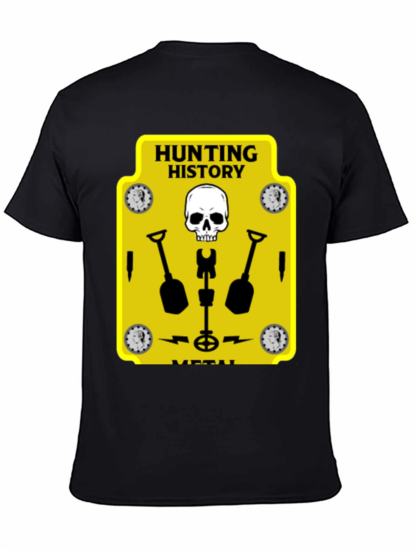 Hunting History Metal Detector T-Shirt