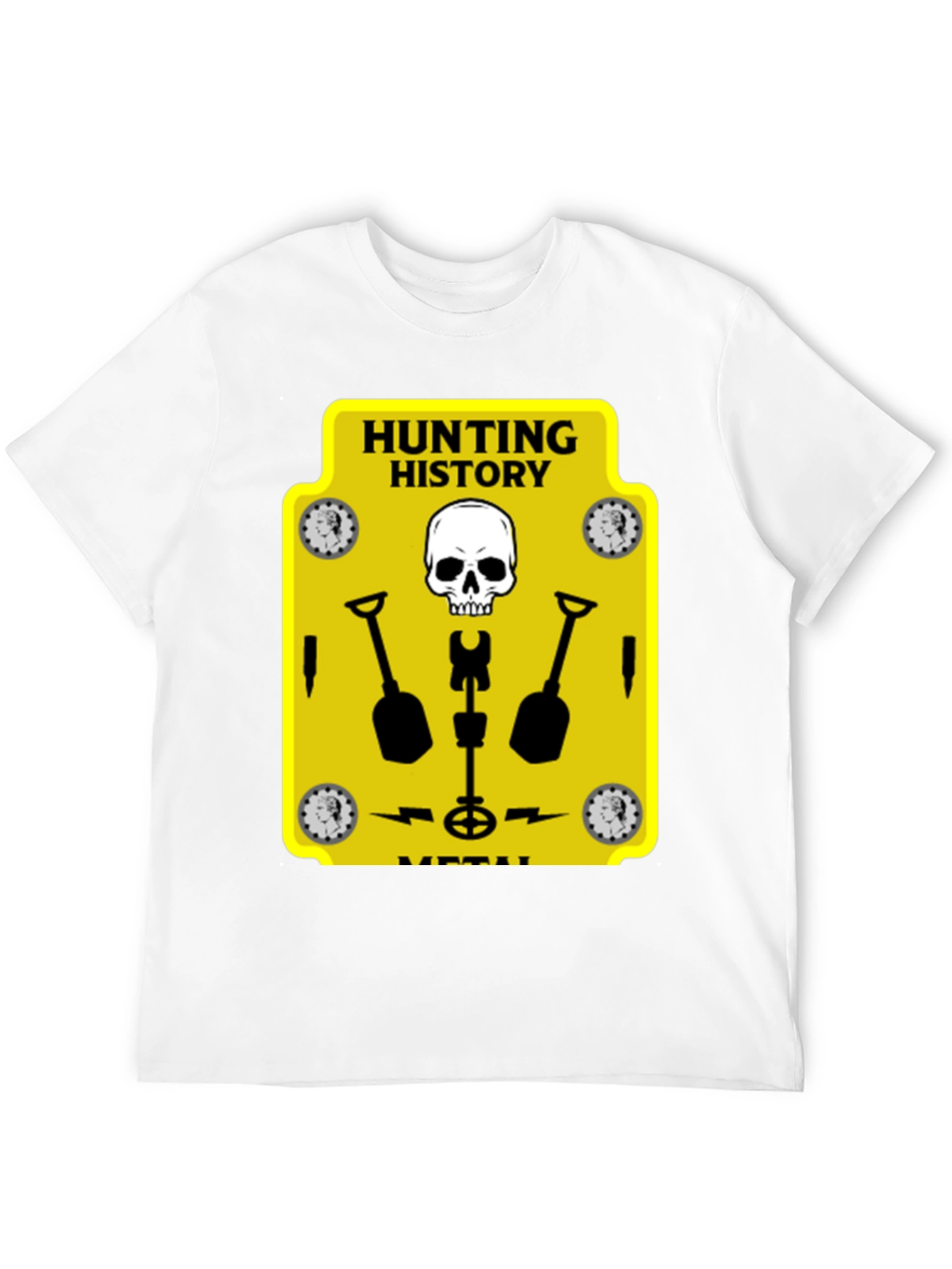 Hunting History Metal Detector T-Shirt