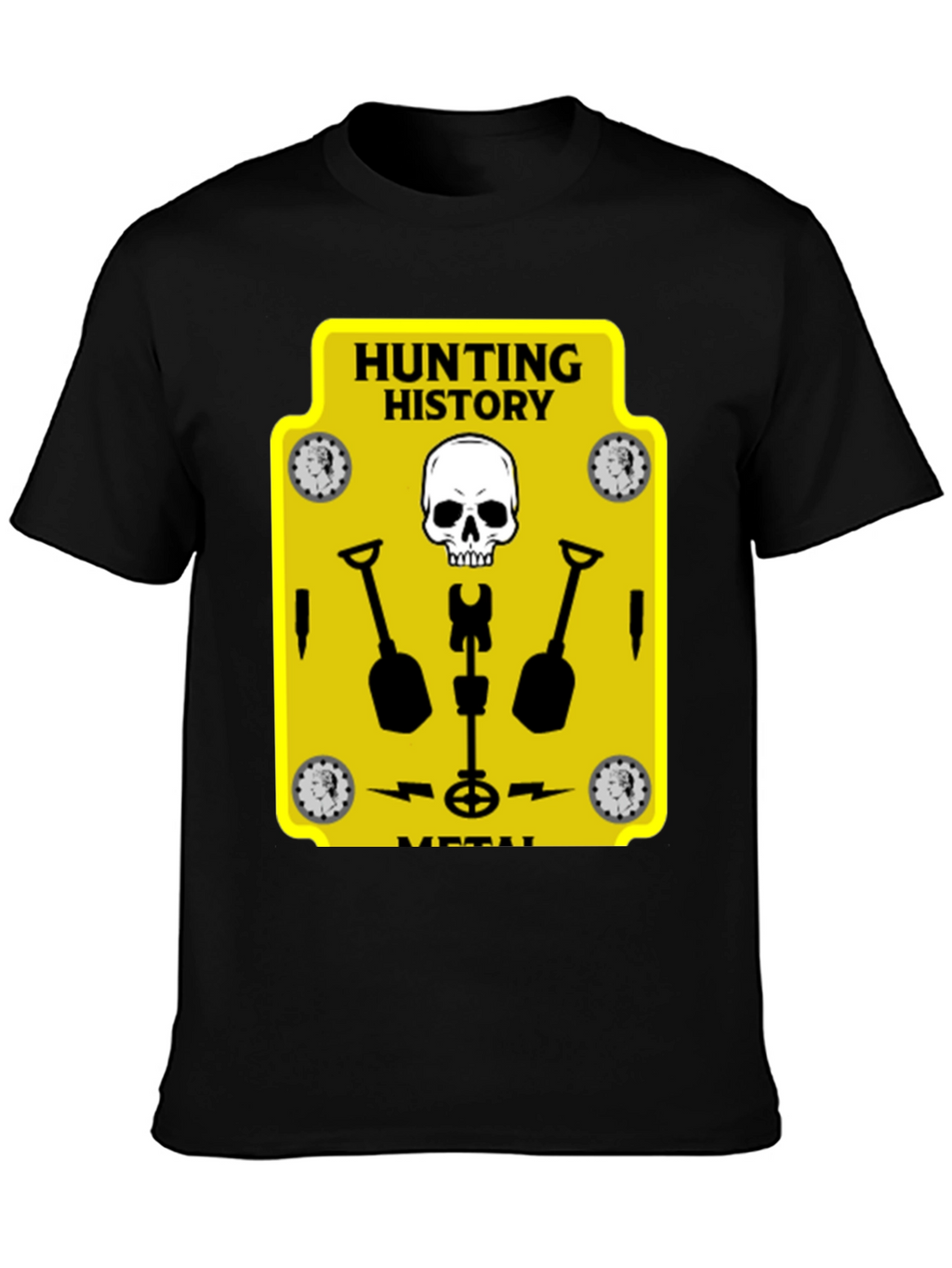Hunting History Metal Detector T-Shirt