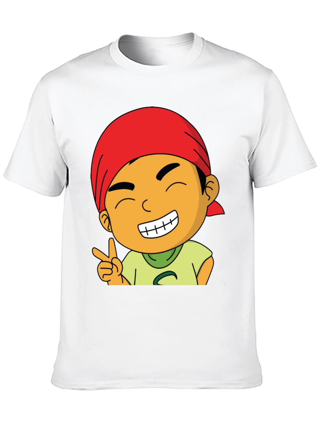 Cartoon Graphic T-Shirt - Mens Black Tee
