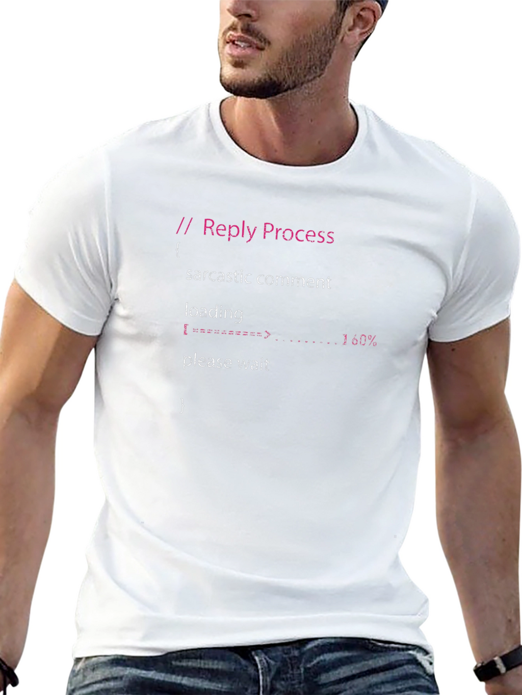 Sarcastic Comment Loading Programmer T-Shirt