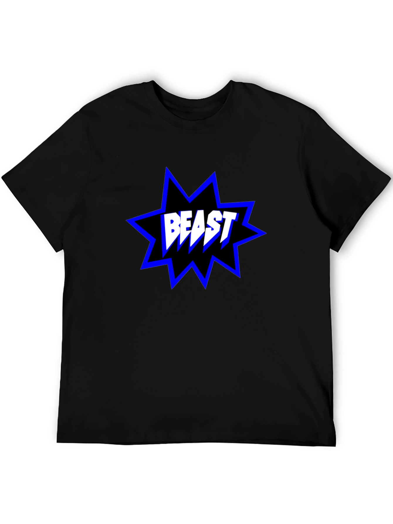 BEAST Graphic T-Shirt - Mens Short Sleeve Crew Neck