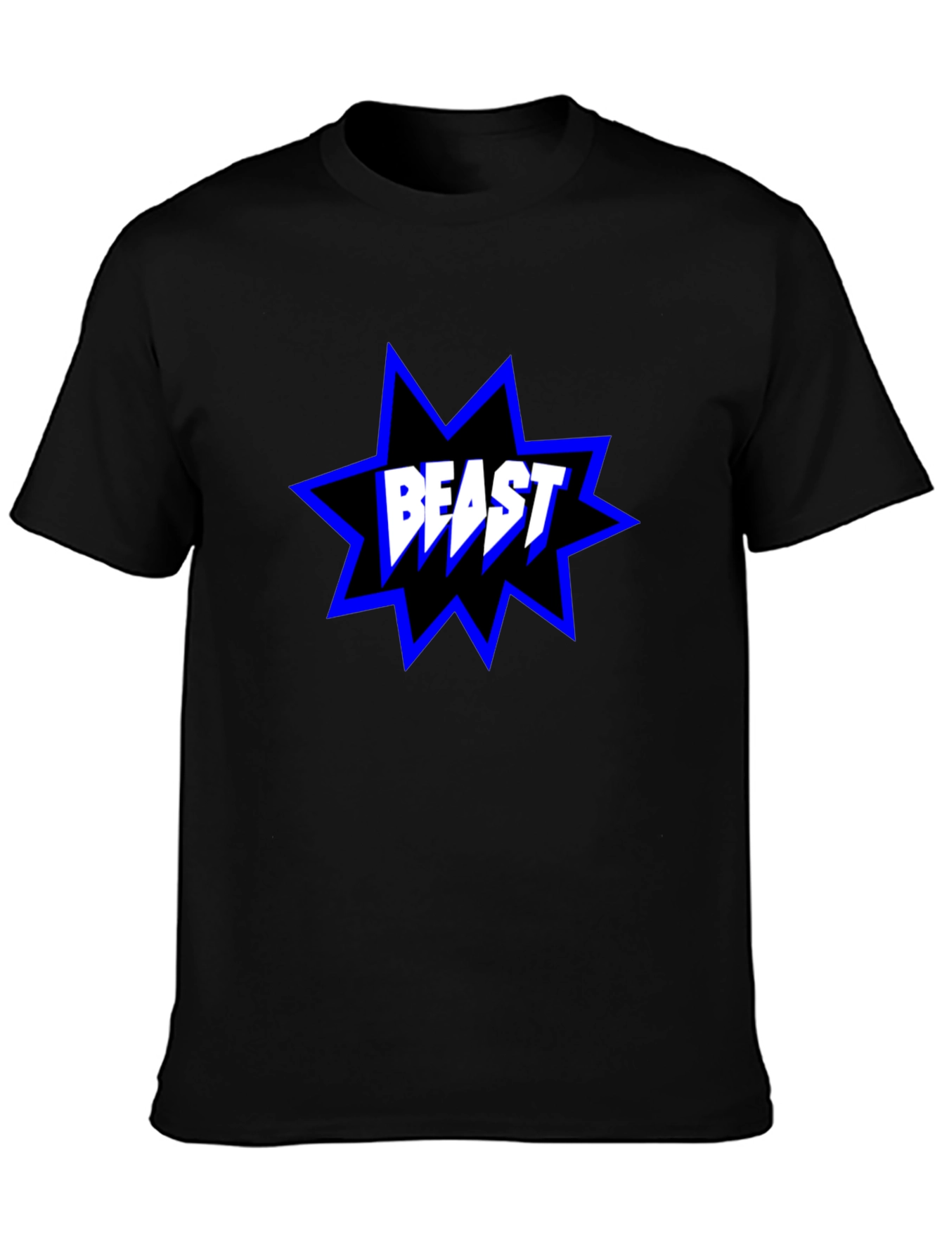 BEAST Graphic T-Shirt - Mens Short Sleeve Crew Neck