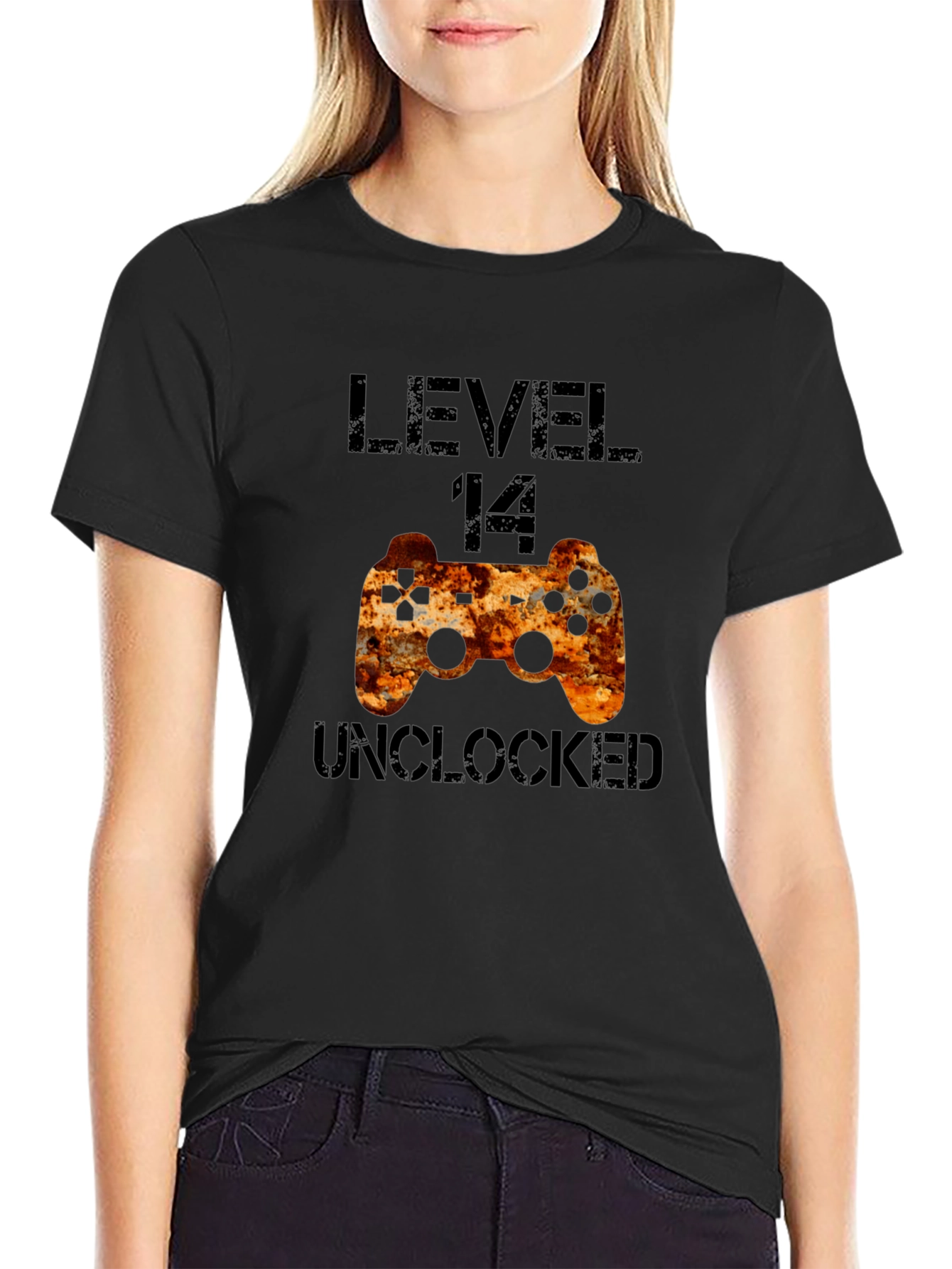 Level 14 Unlocked Gamer T-Shirt