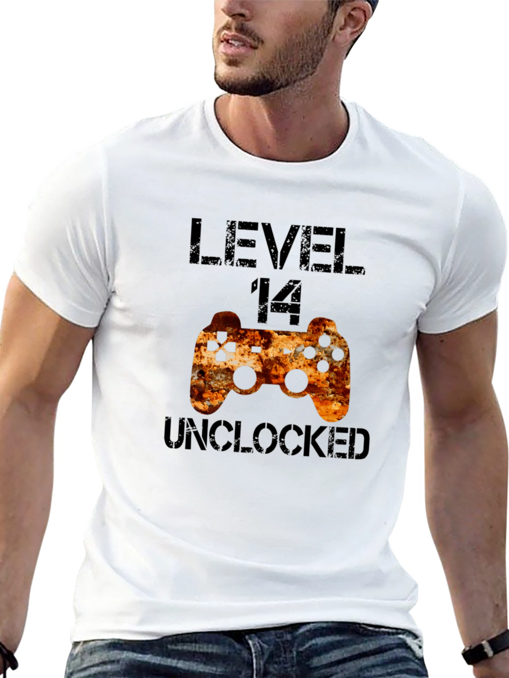 Level 14 Unlocked Gamer T-Shirt