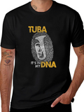 Tuba DNA Graphic T-Shirt - Musicians Tee