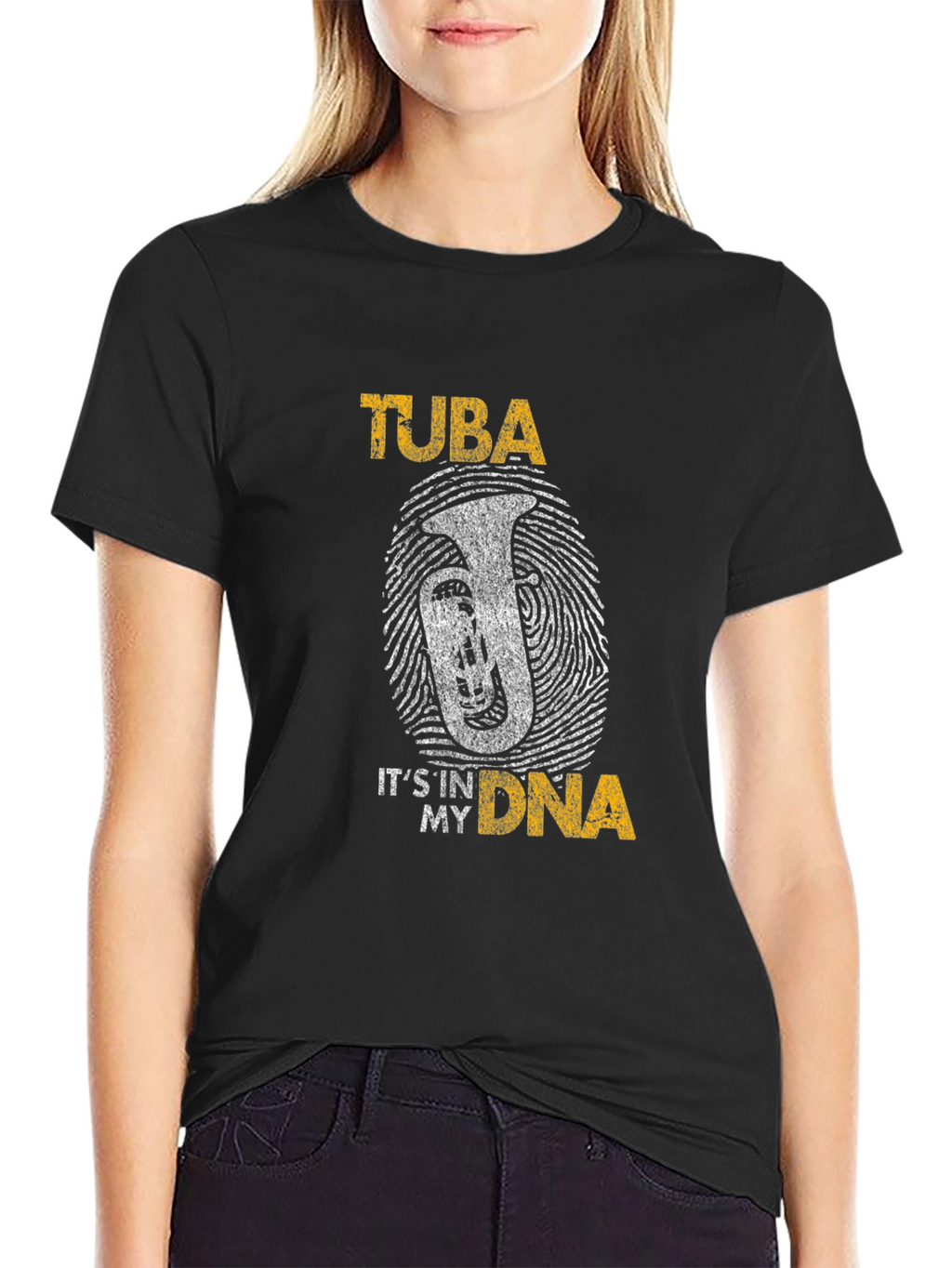 Tuba DNA Graphic T-Shirt - Musicians Tee