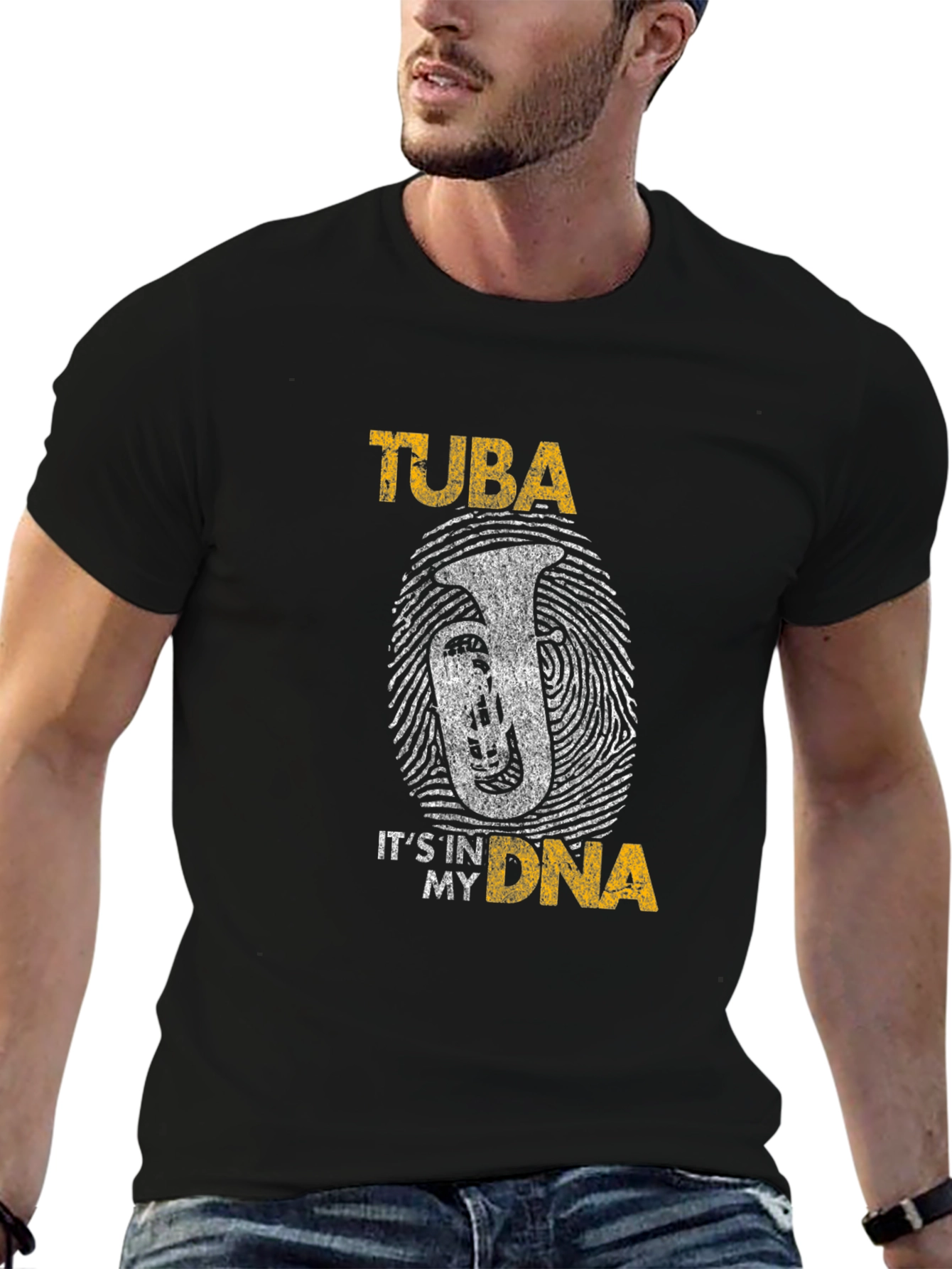 Tuba DNA Graphic T-Shirt - Musicians Tee
