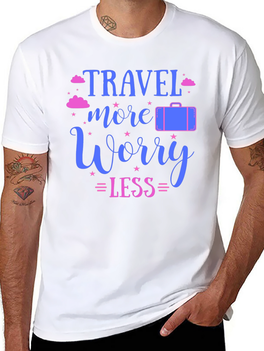 Travel More Worry Less T-Shirt