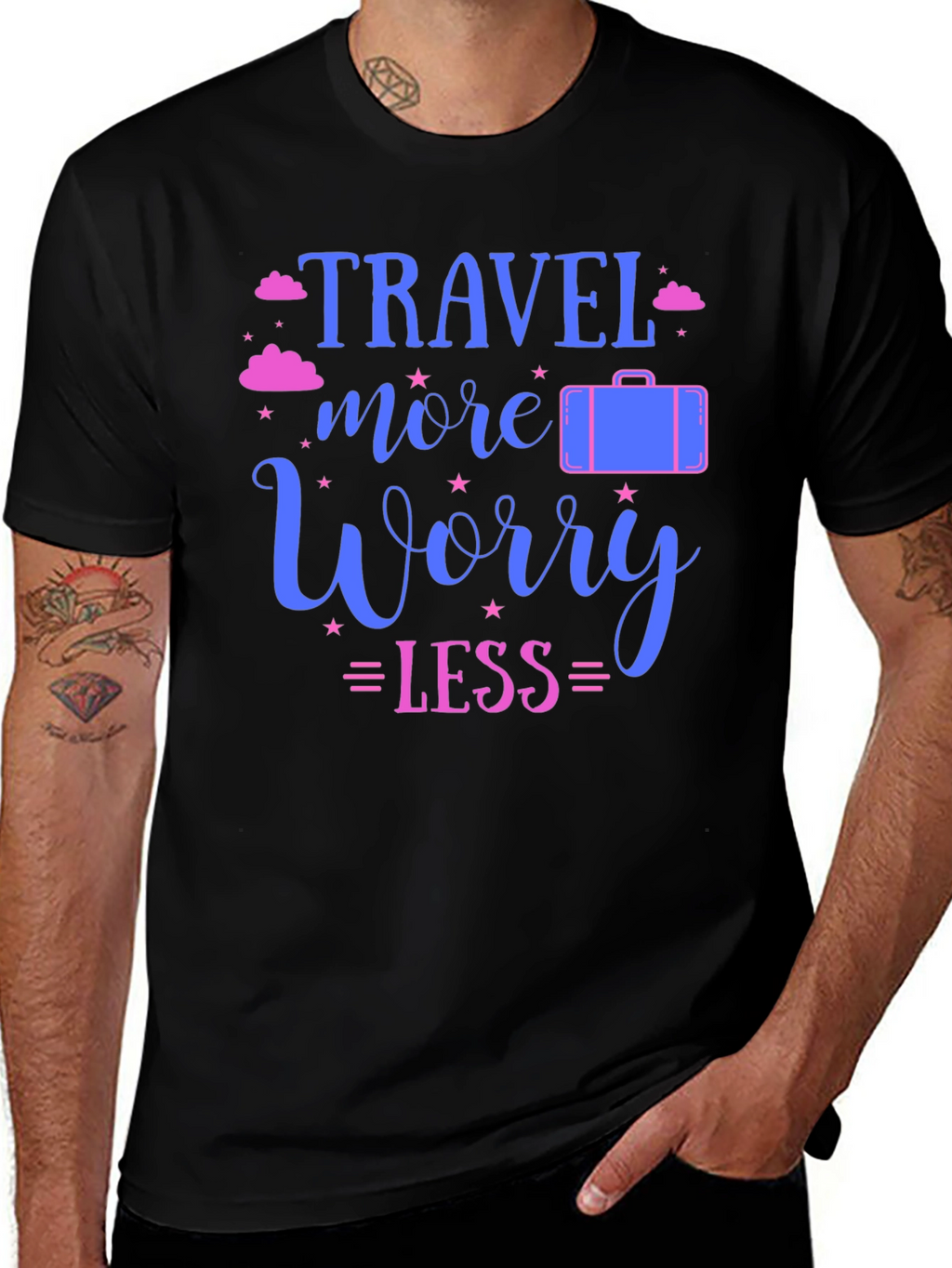 Travel More Worry Less T-Shirt