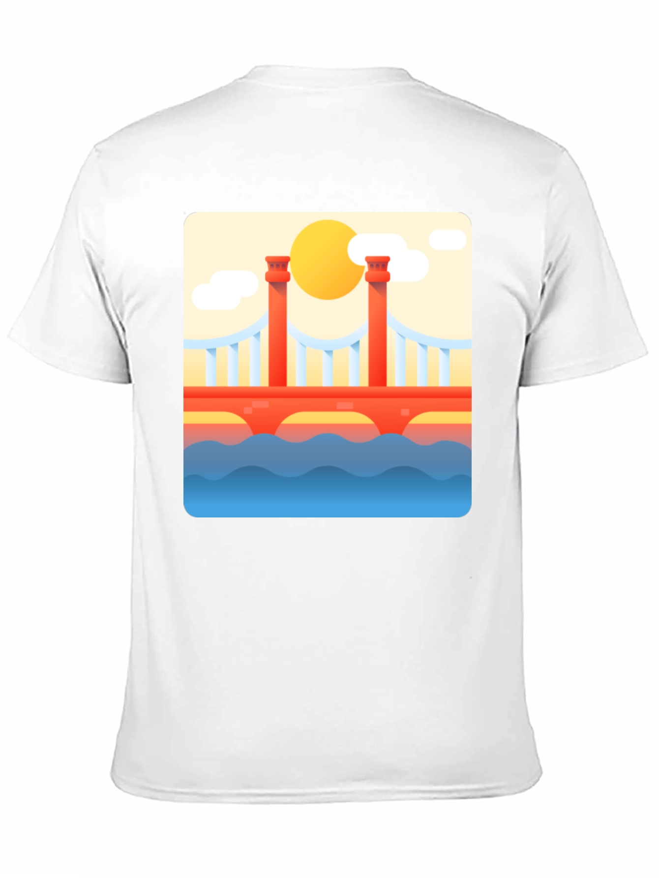 Bridge Graphic Tee - Artistic Comfort