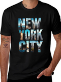 New York City Skyline Graphic Tee