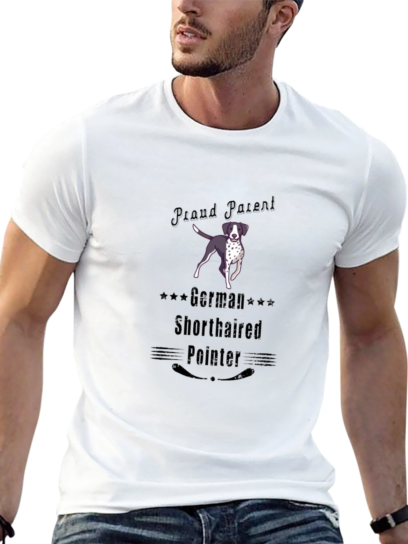 Proud German Shorthaired Pointer Parent T-Shirt
