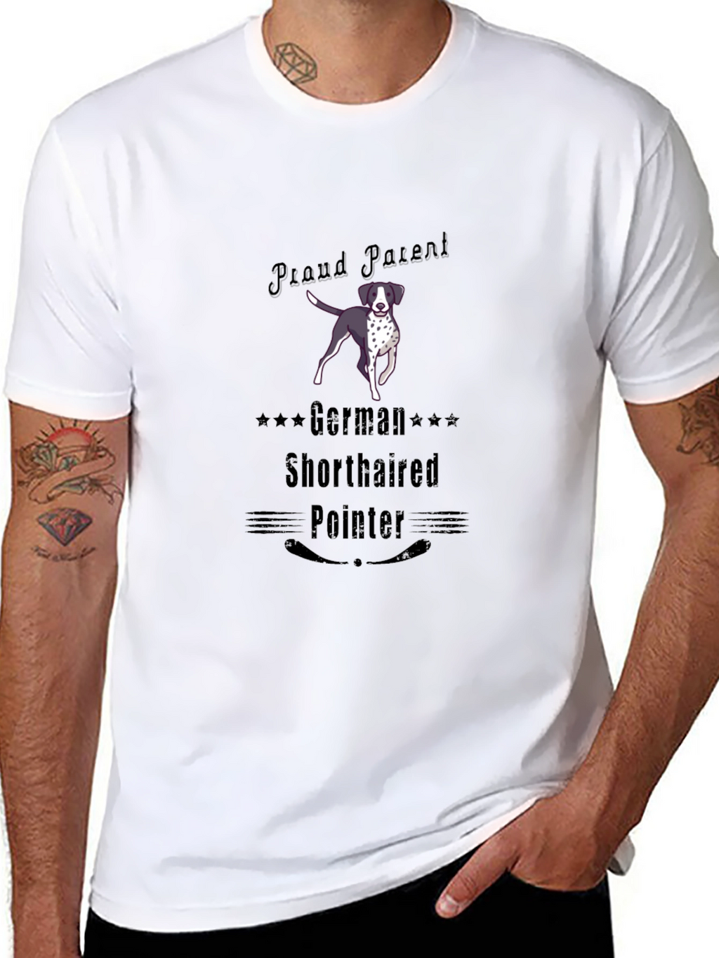 Proud German Shorthaired Pointer Parent T-Shirt
