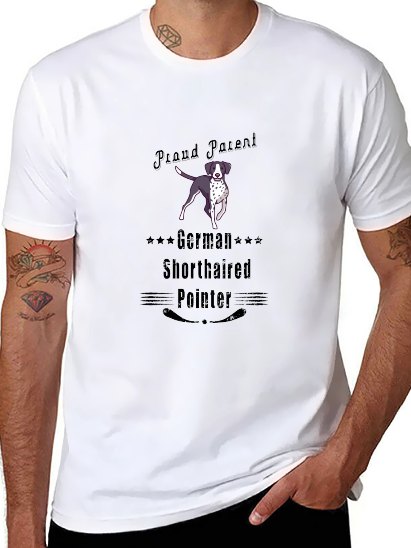 Proud German Shorthaired Pointer Parent T-Shirt