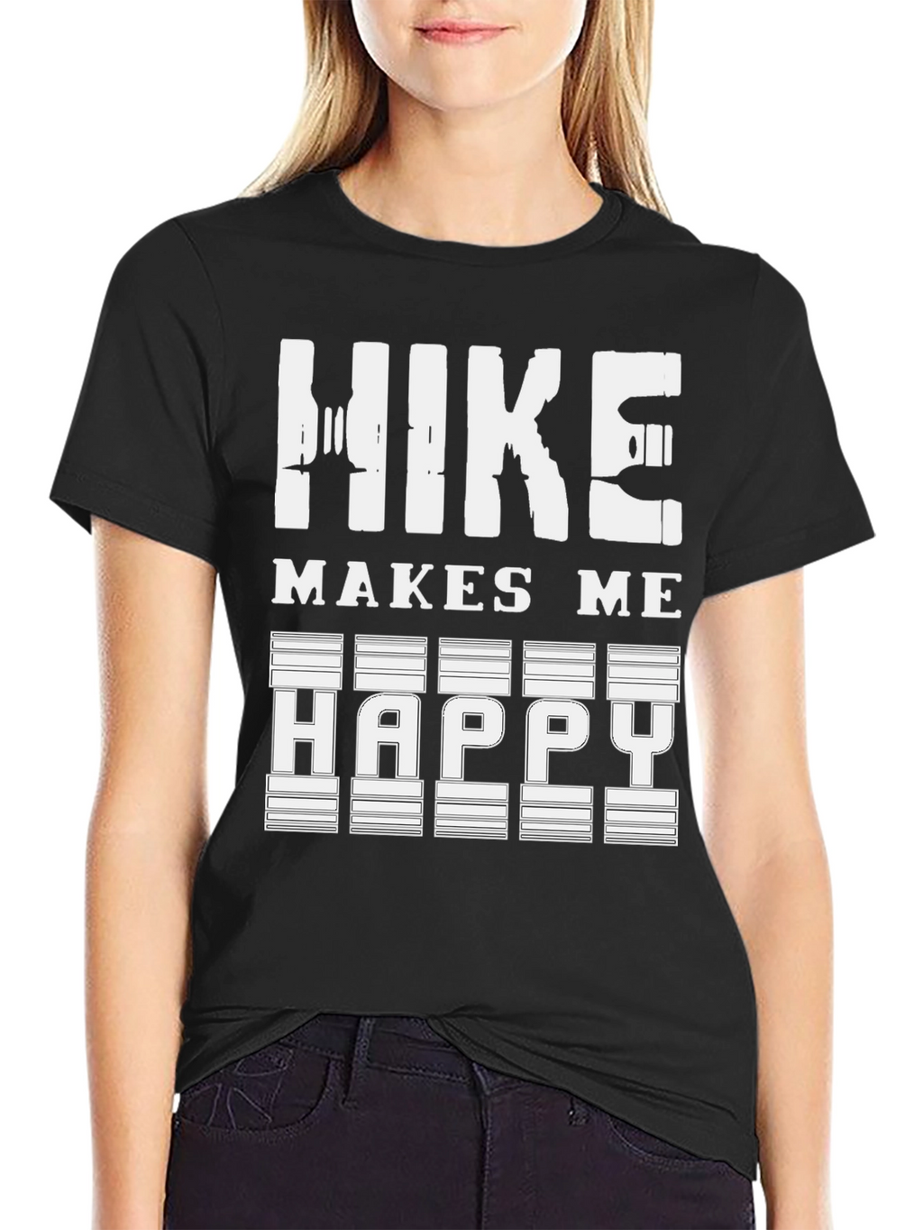 Hike Makes Me Happy Graphic Tee